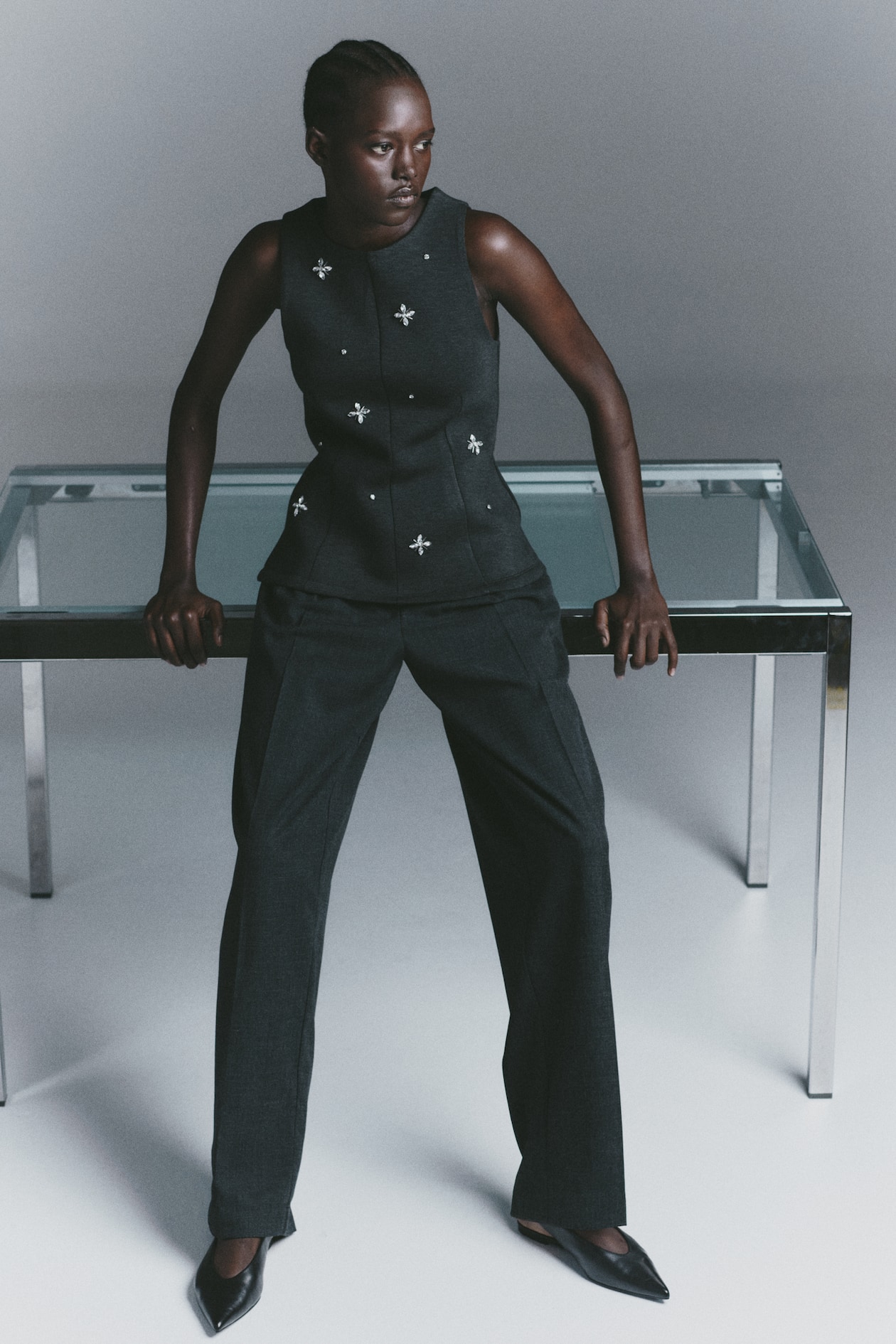 Embellished Scuba Top - image 2