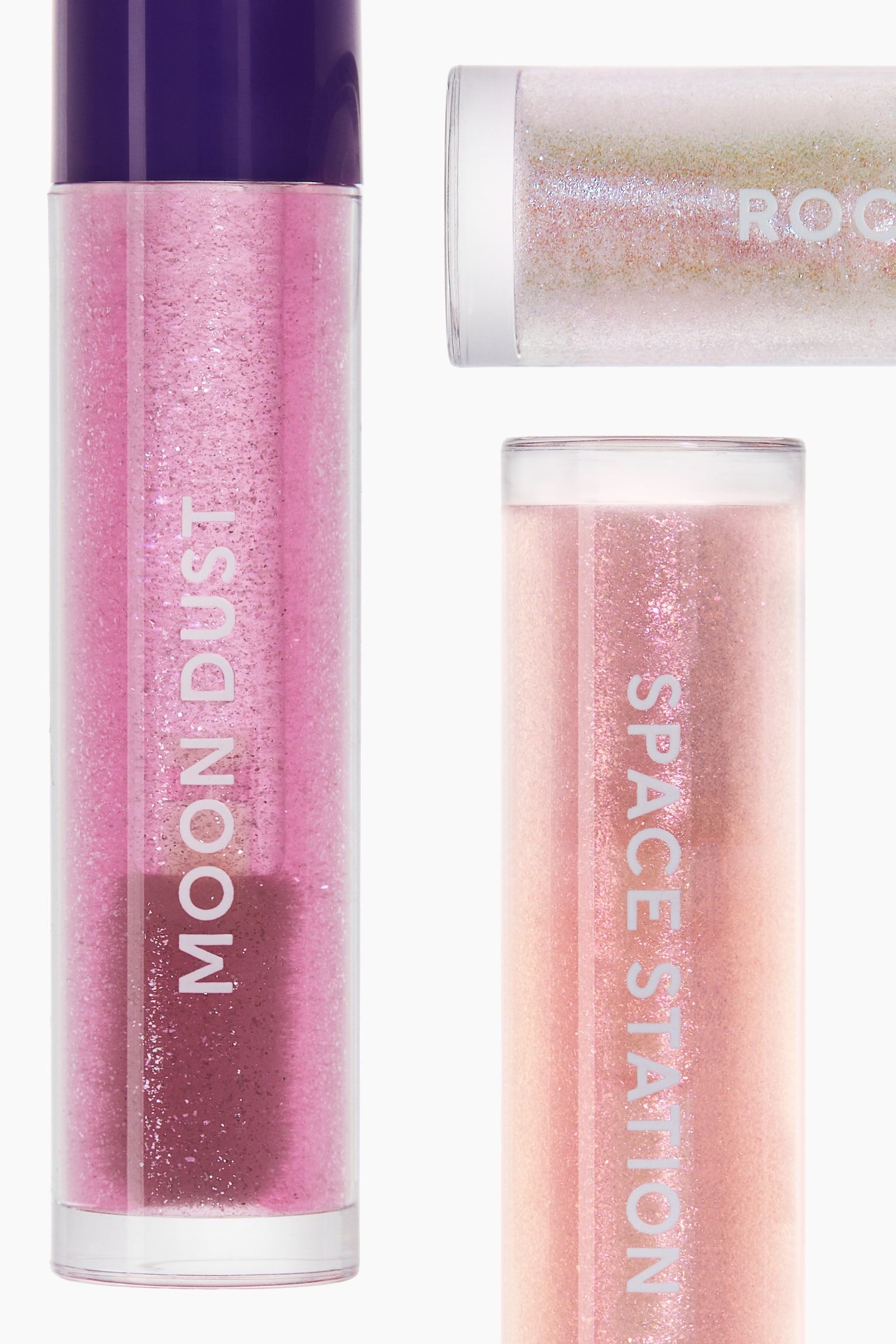 3-pack mini lip glosses - Rocket ship/Purple/Light pink/Orange/Earthling - 2