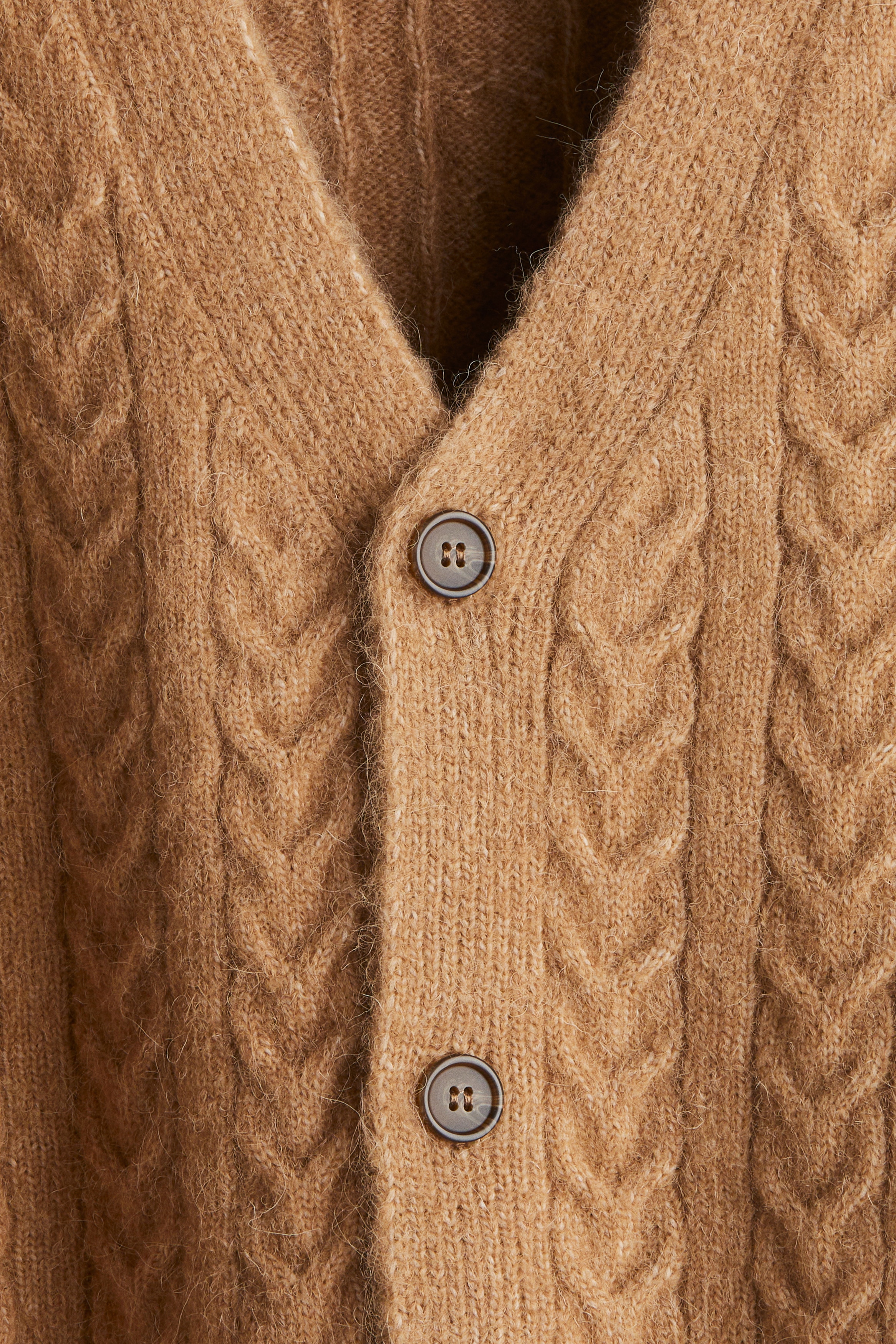 Loose Fit Wool-blend cardigan