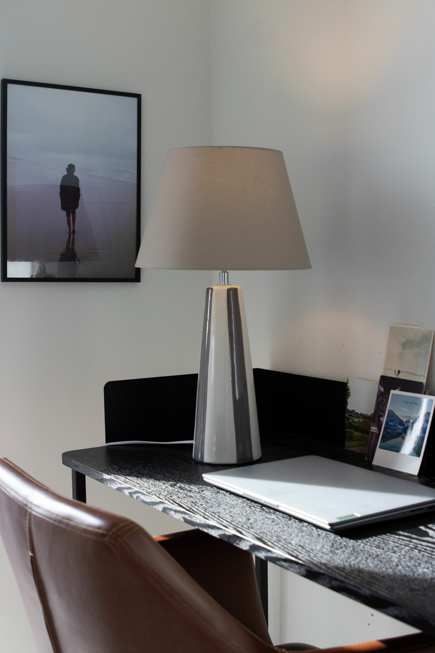 Leya Bordlampe 54cm - Brun/Sort/Grøn