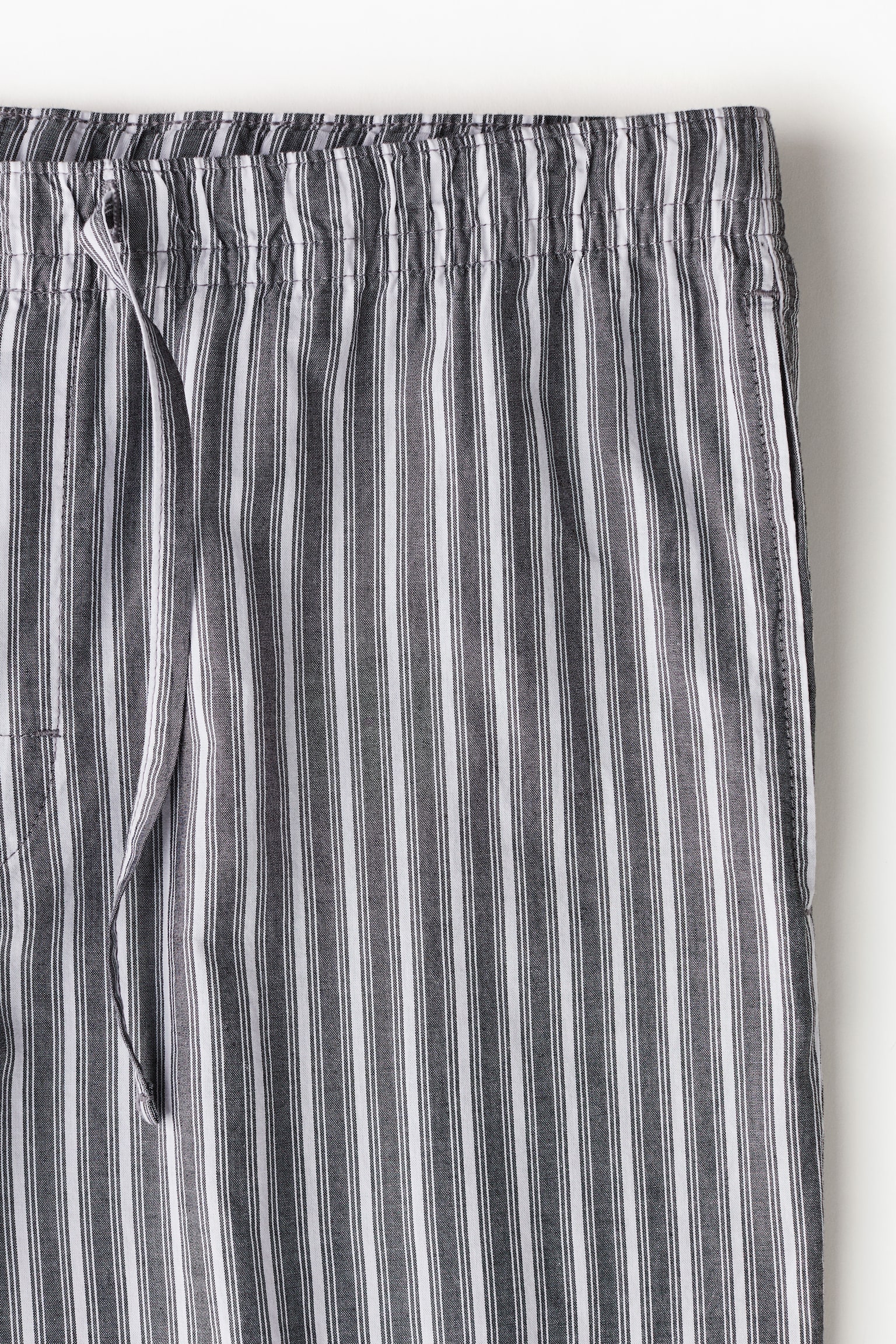 Regular Fit Pyjama Pants - Grey/Stripe/Sage green/Stripe/Dark grey/Stripe - 4