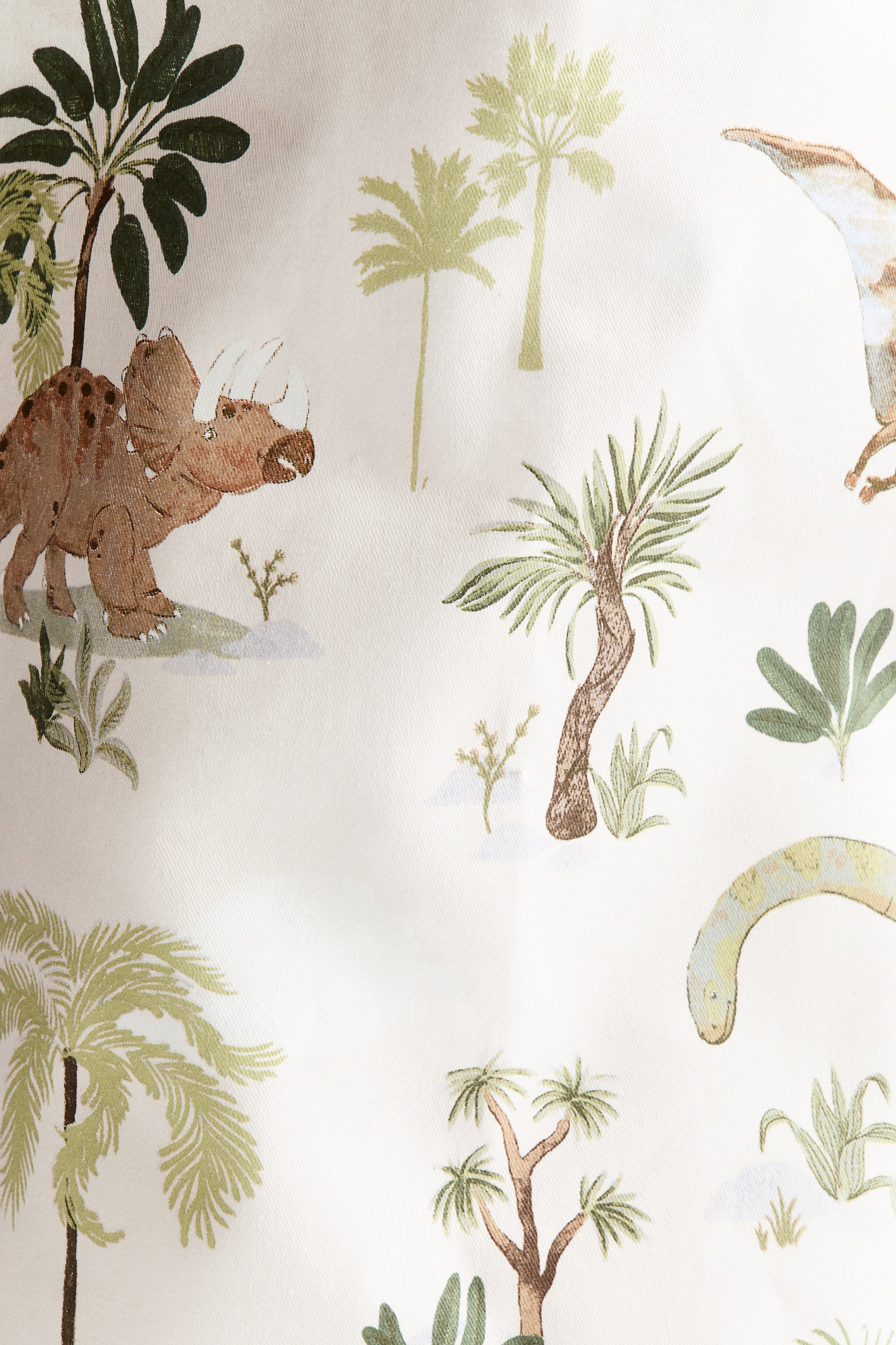 הצגת תמונה גדולה יותר: סל אחסון עם הדפס - לבן/דינוזאורים - Home All | H&M IL 4