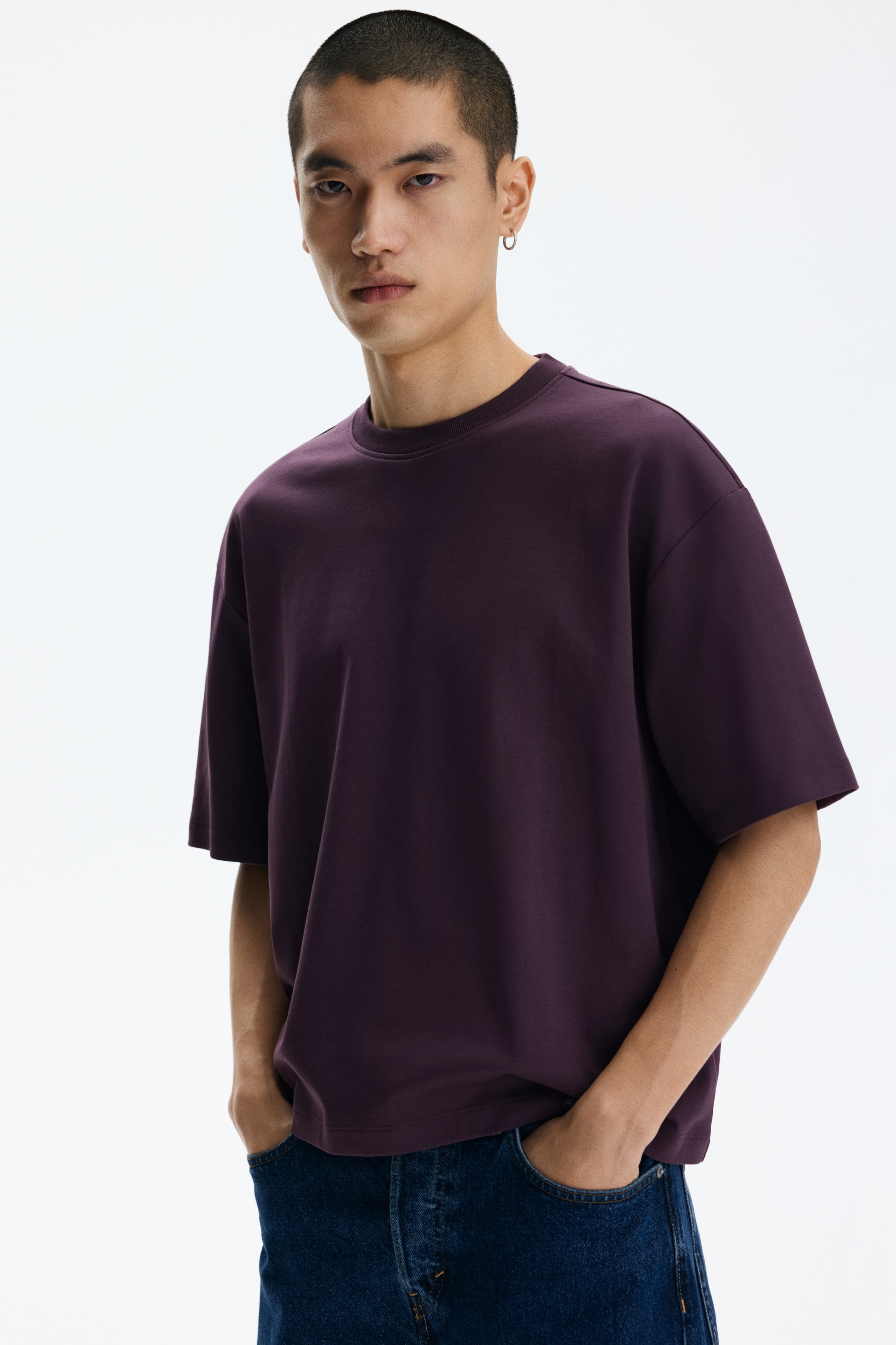 Men's Purple T-Shirts | Chinos, Linen, Cargo & More | H&M CA