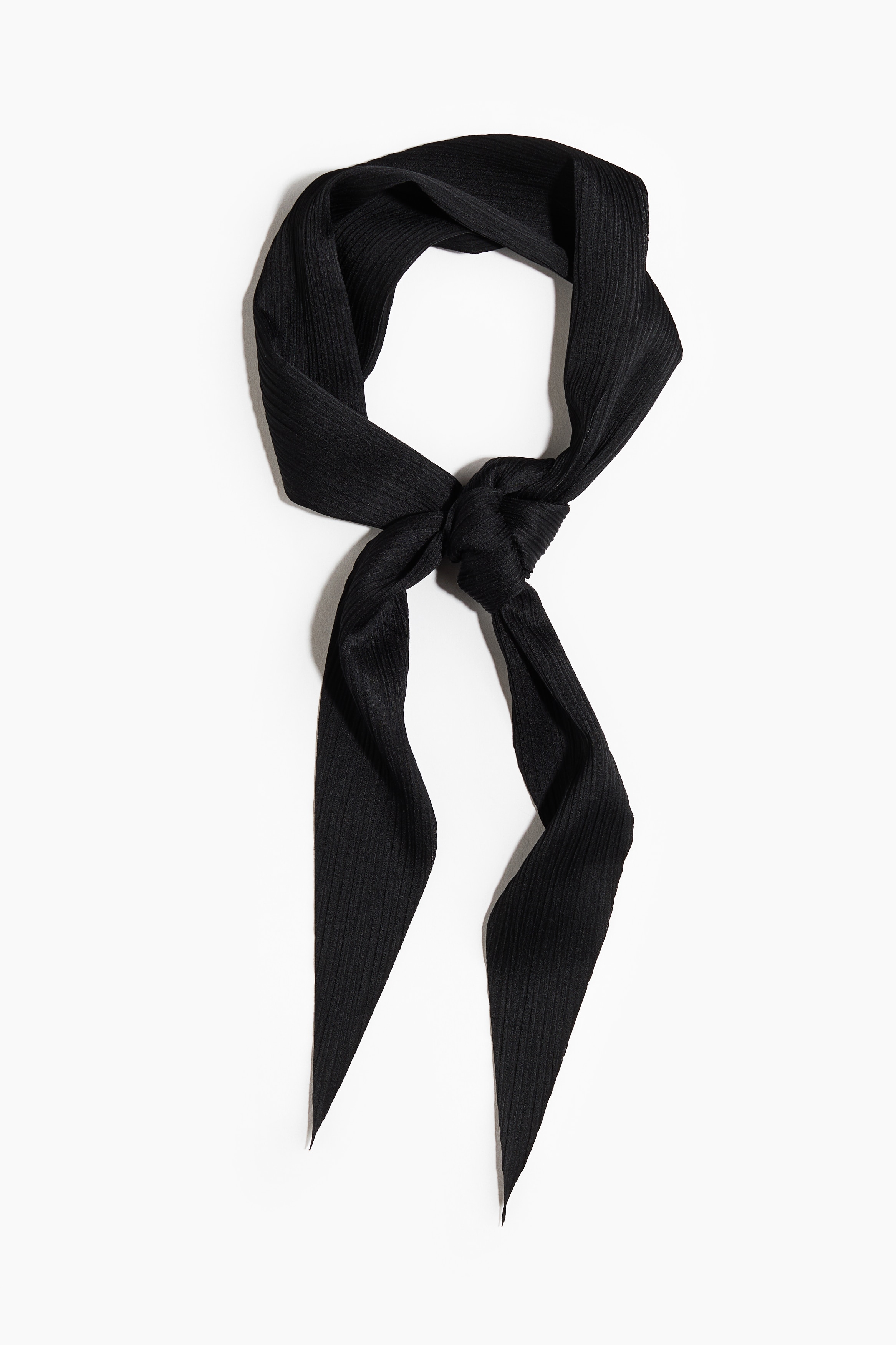 Moda Męska - Fular Czarny - Size: 110x19.5  - H&M