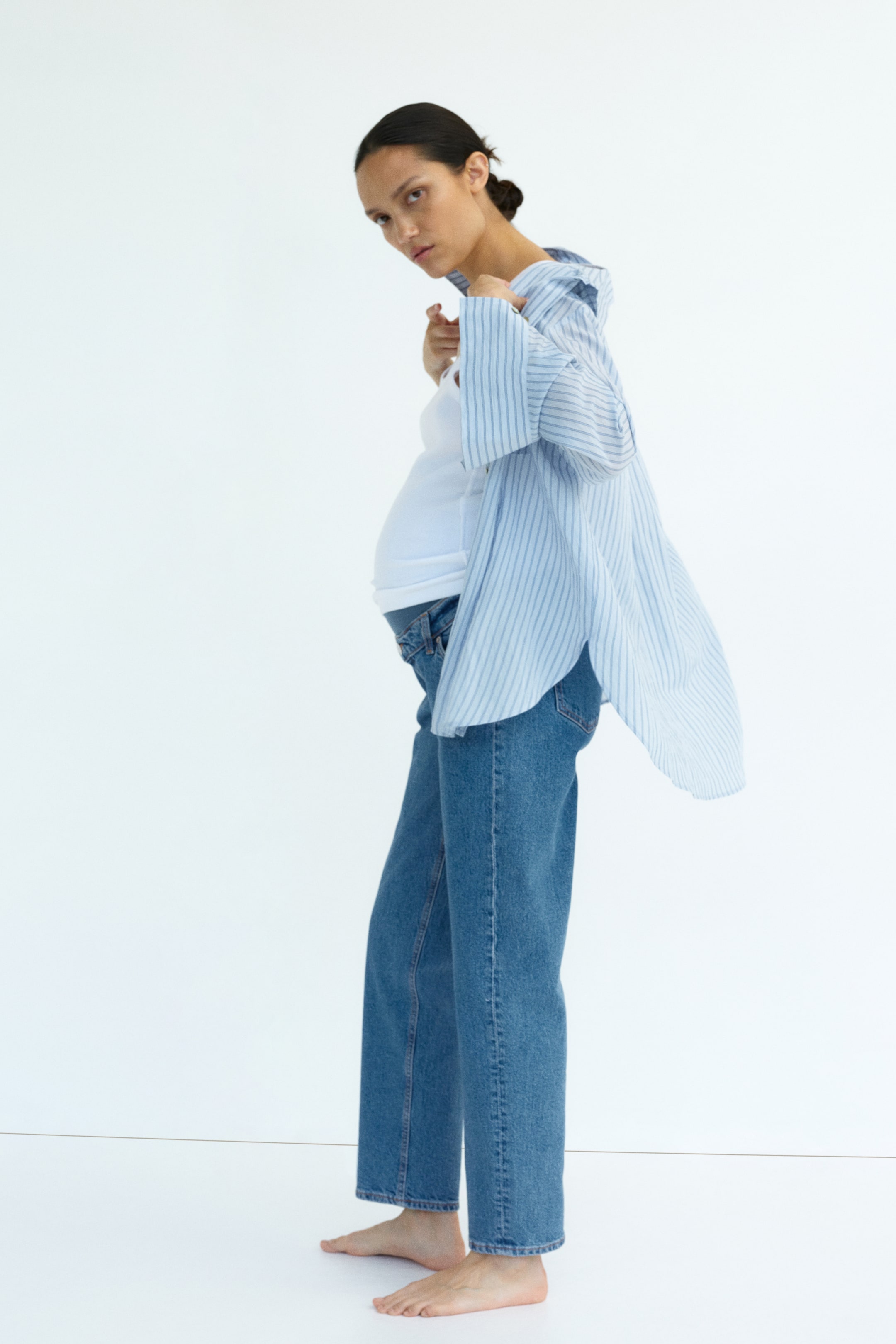 MAMA Slim Mom Ankle Jeans