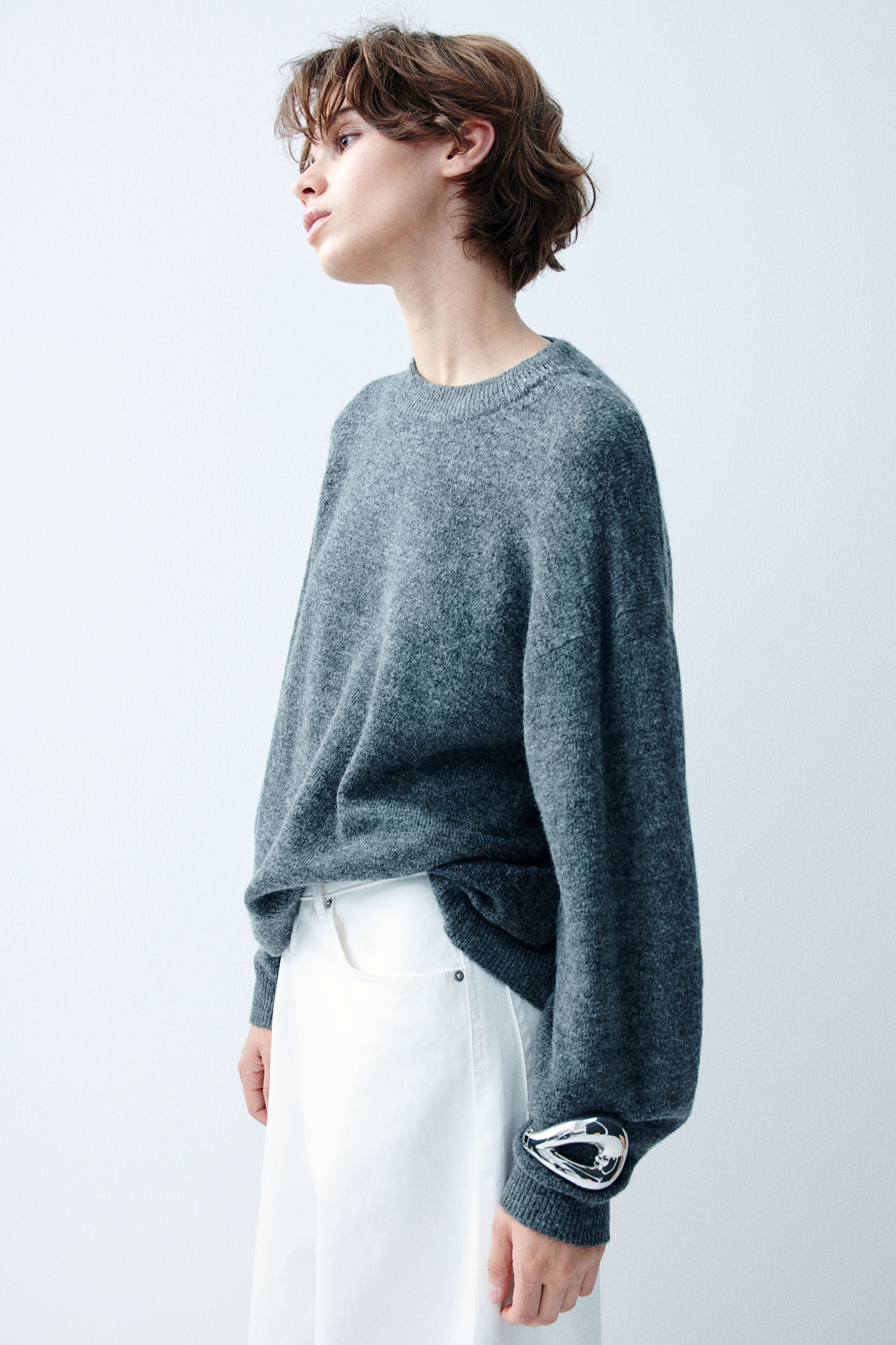 H and m oversized sweater hotsell