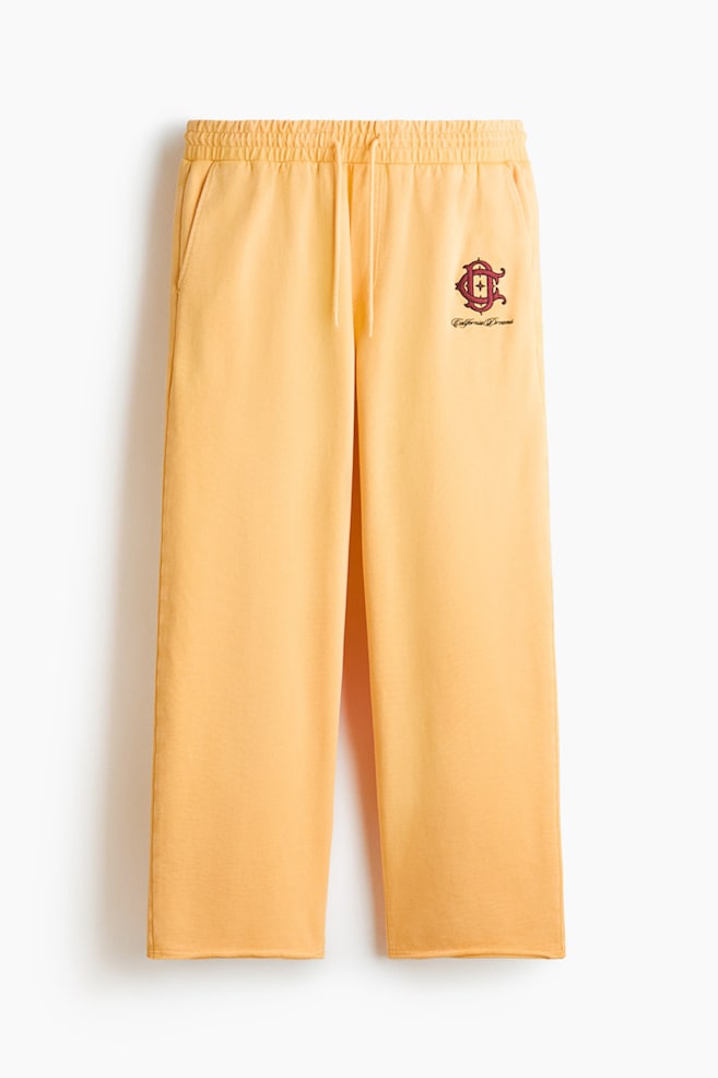 Sweatpants in Relaxed Fit - Gelb/California Dreams/Mattgrau/95 - 1