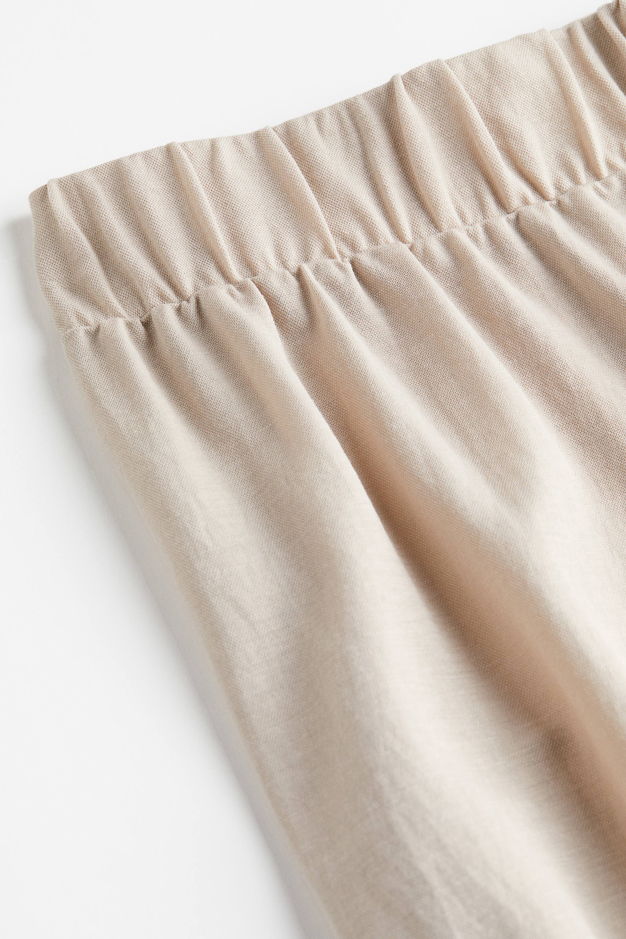 View larger image: Pull-on jersey trousers - Light beige - Ladies | H&M MY 2