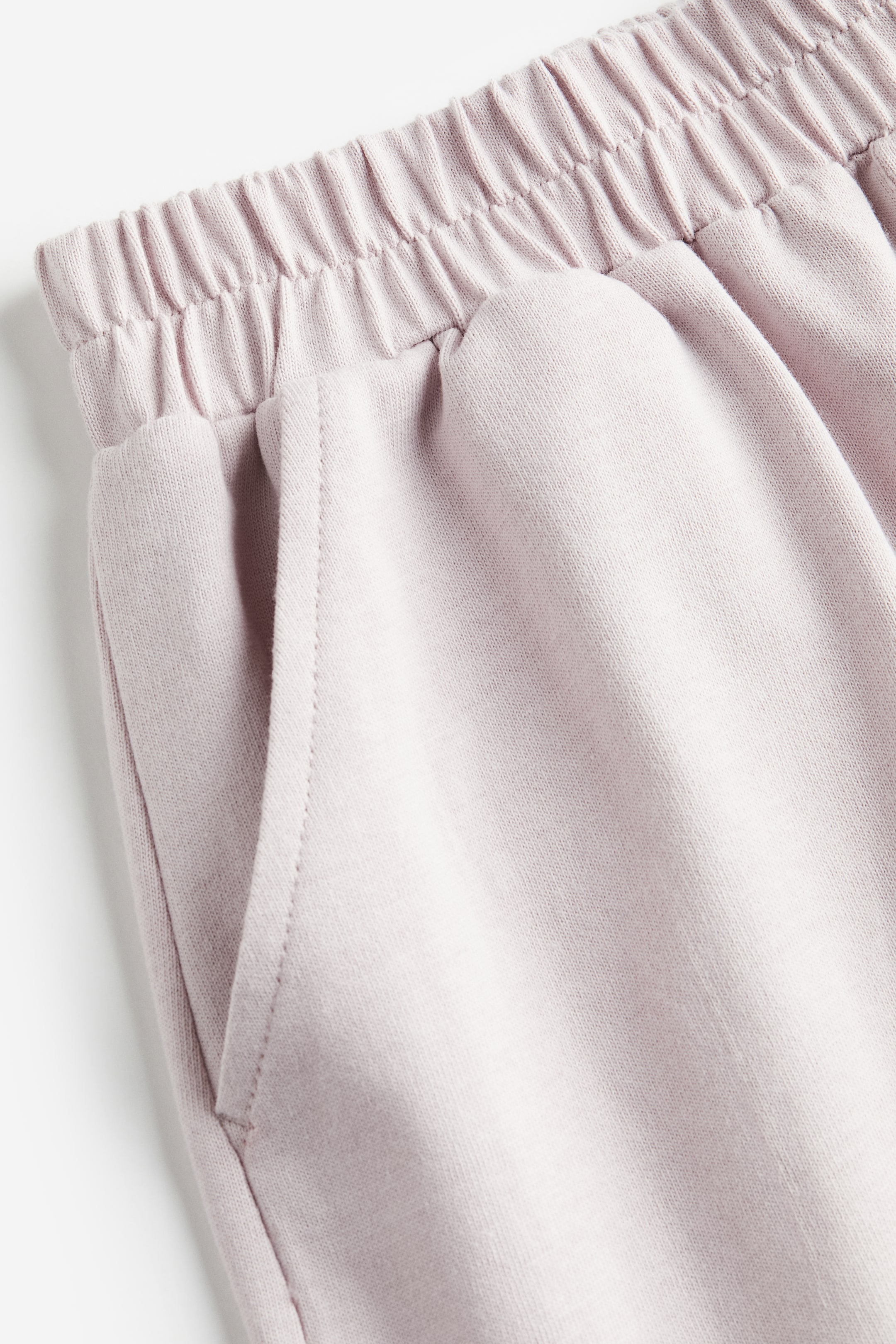 이미지 확대 보기: 코튼 저지 쇼츠 - 라이트 더스티 핑크 - Kids | H&M KR 2