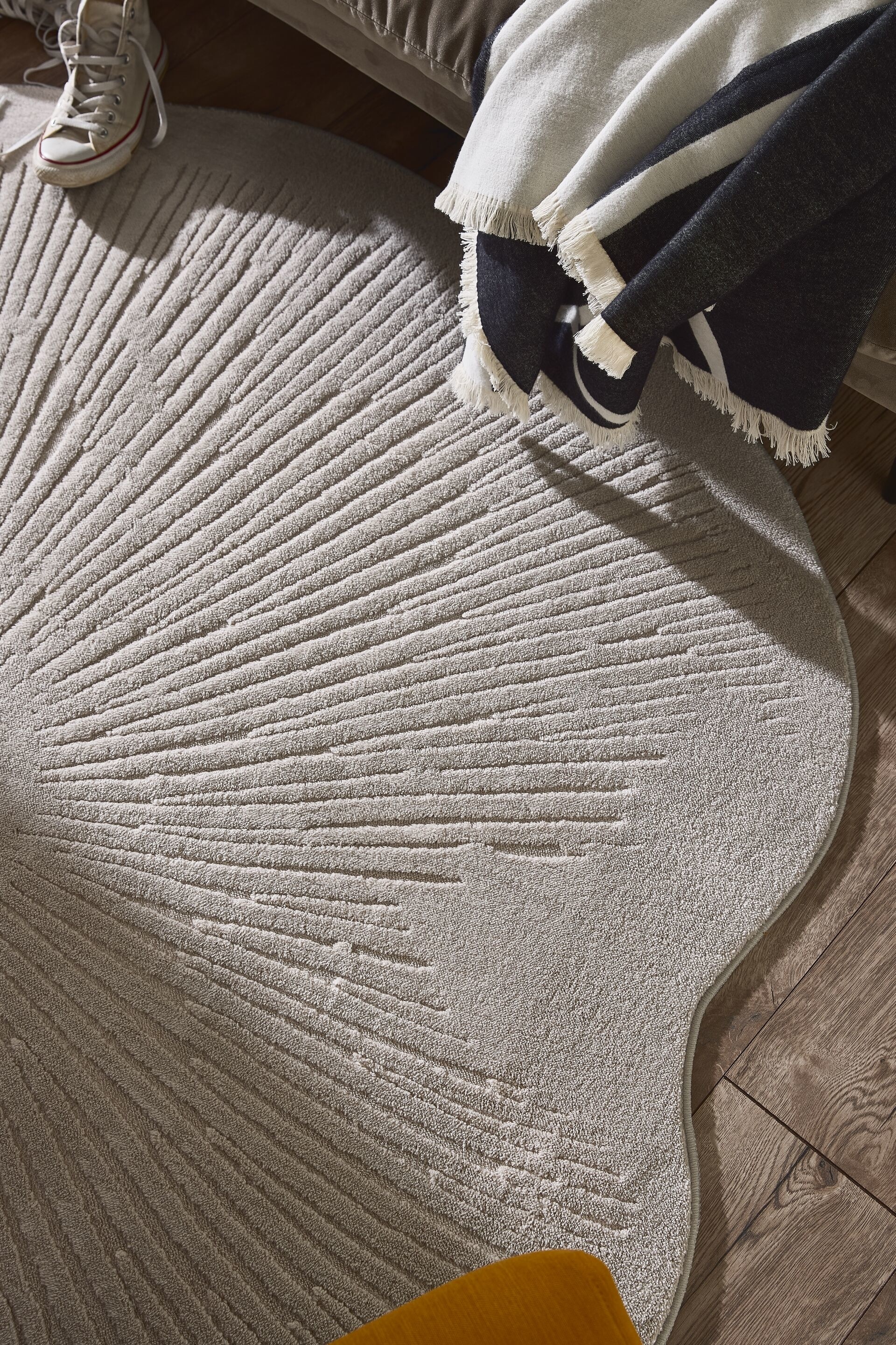 Washable Rug Pam - Gris/Crème