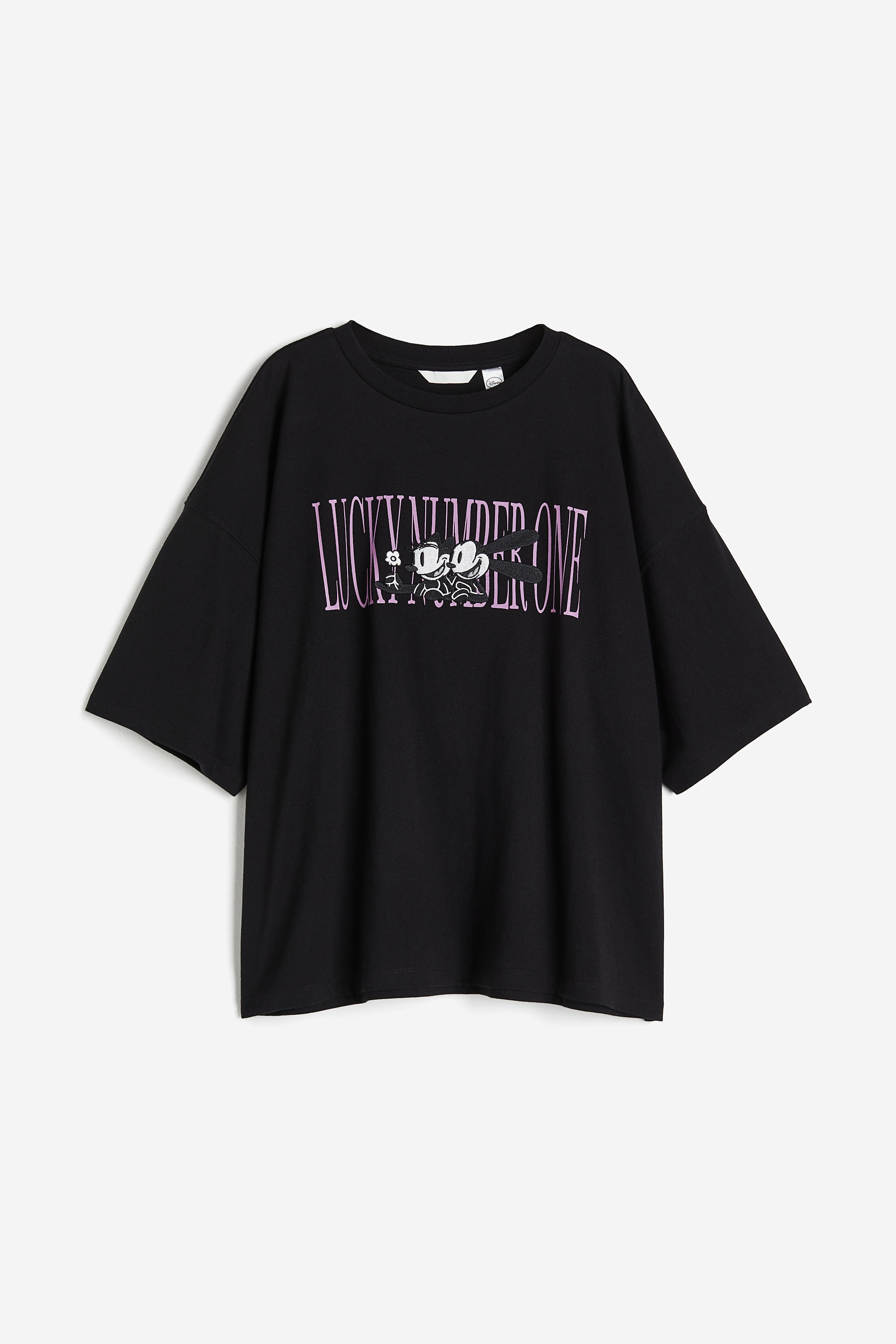 『オズワルド』スリムフィットTシャツ 黒 オズワルド』スリムフィットTシャツ 黒