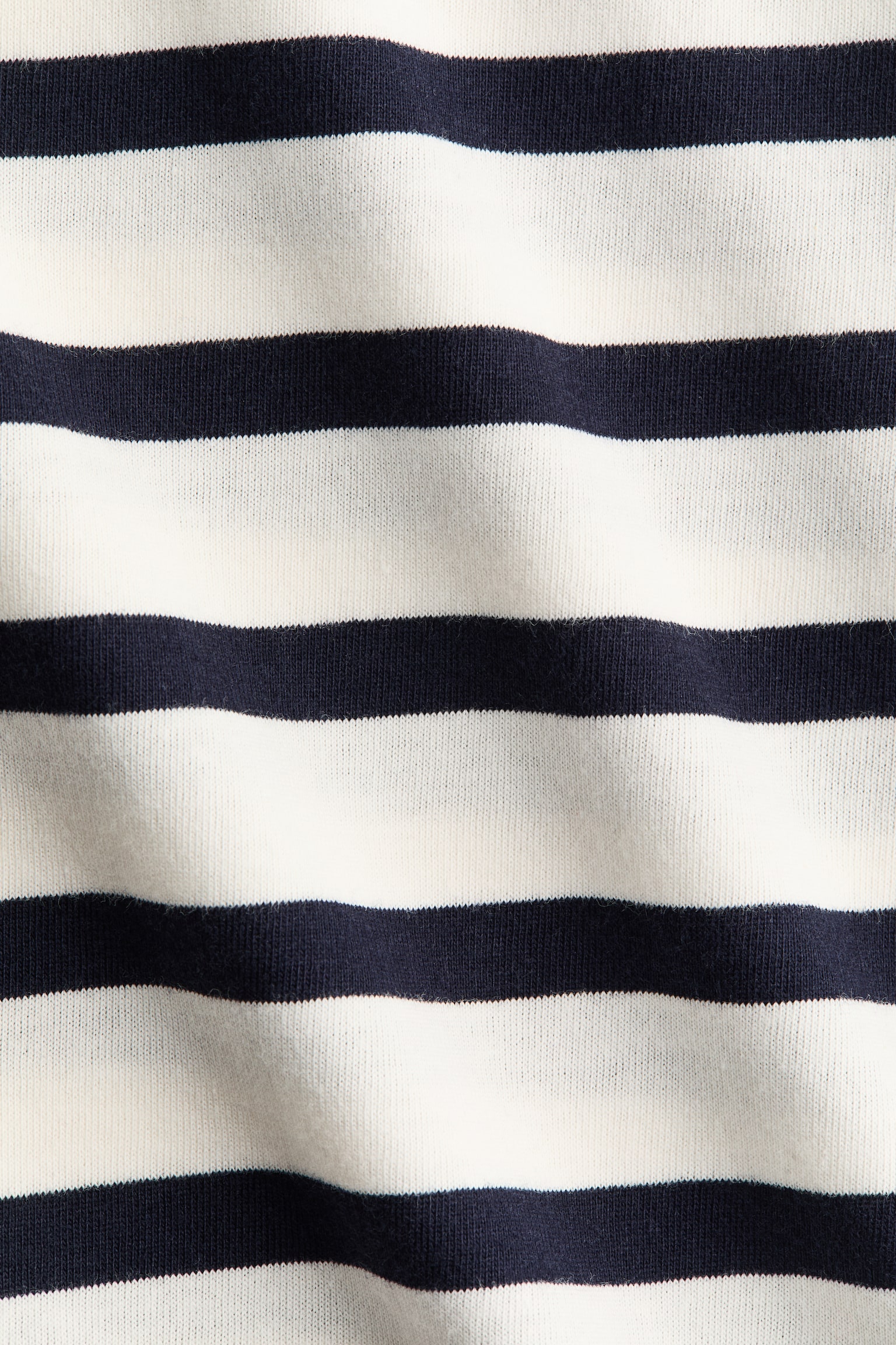 Long-sleeved cotton top - White/Navy blue striped/White/Dark brown/Dark beige/Black/Navy blue - 3