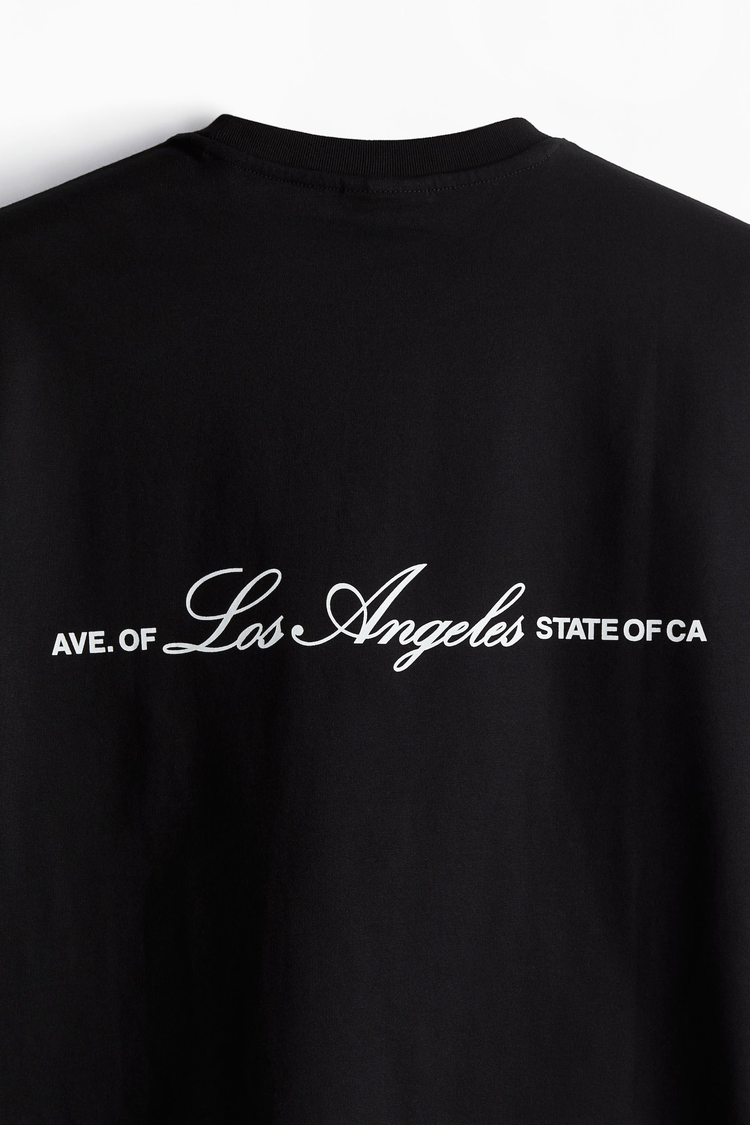 Loose Fit Print Tee - Black/LA/Brick red/White/Los Angeles/Beige/La Brea/White/Fairfax/White/Los Angeles/White/La Brea - 6