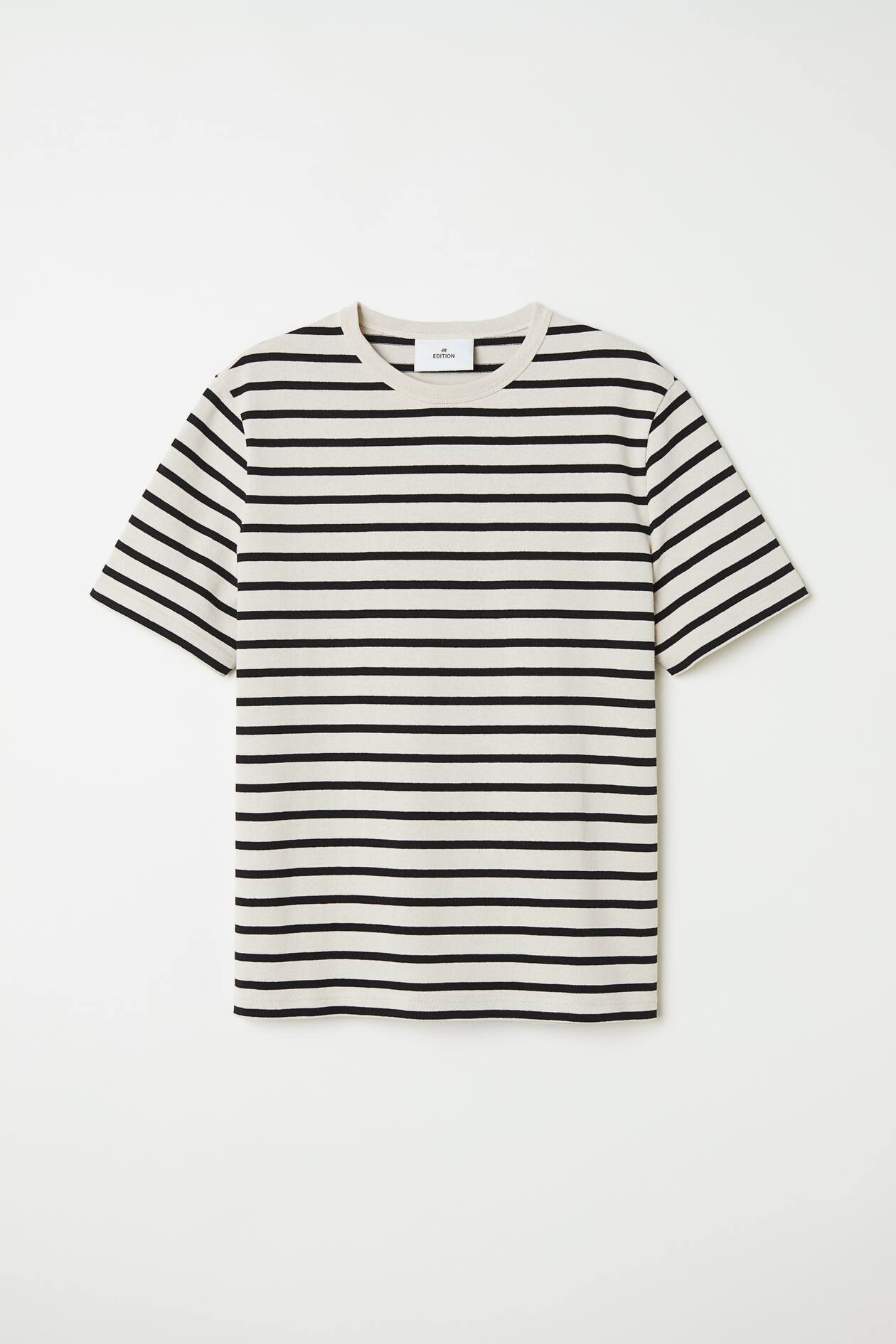 T-shirt en coton à rayures multicolores pour les enfants