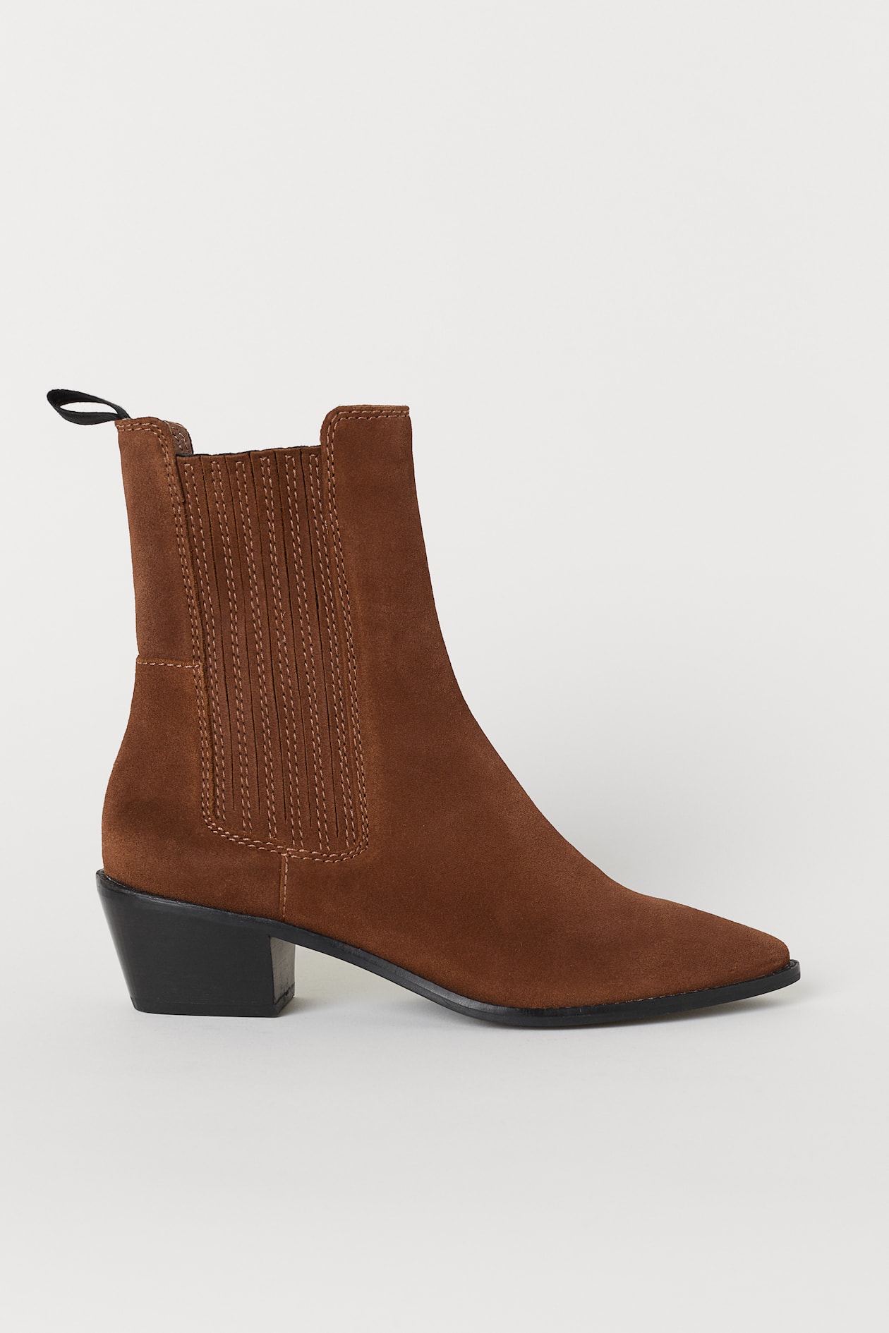 Bottines en suède Marron foncé FEMME H&M FR