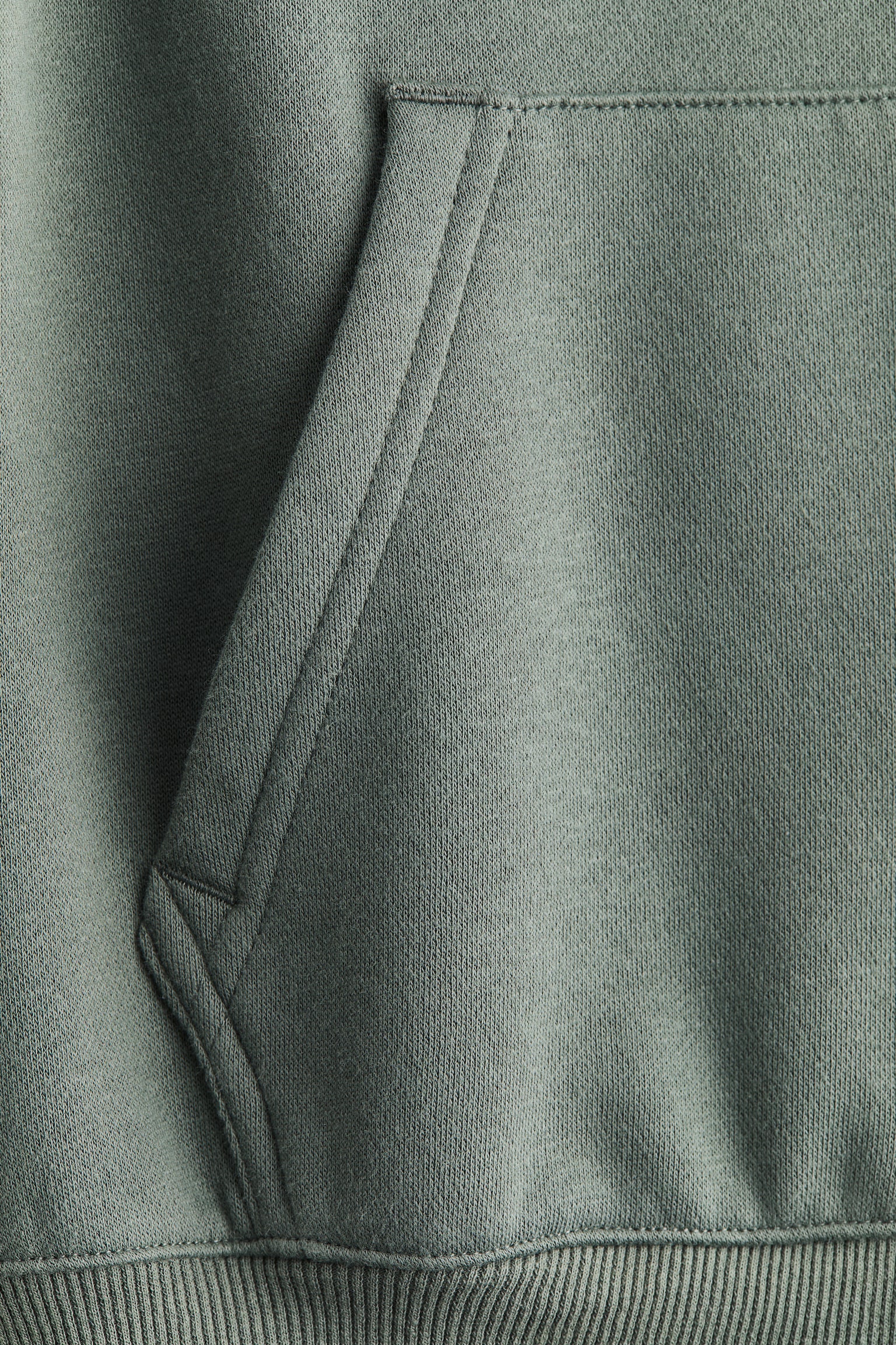 Zip-through hoodie - Khaki green/Black/Dark grey marl/Navy blue/Light blue/Light grey marl/Khaki green - 2