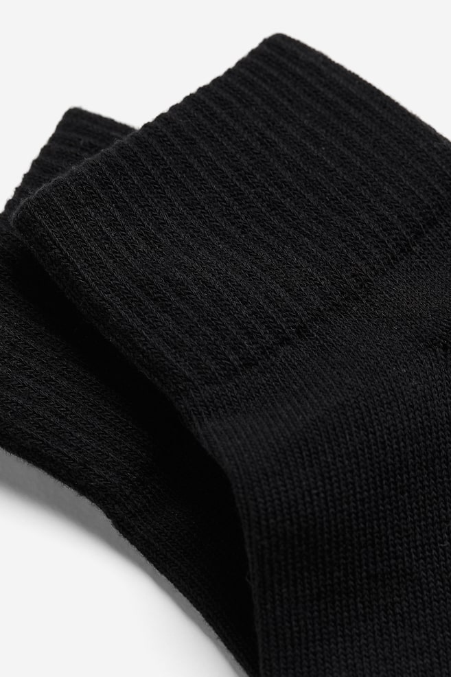 3-pack DryMove™ sports socks - Black/White - 2