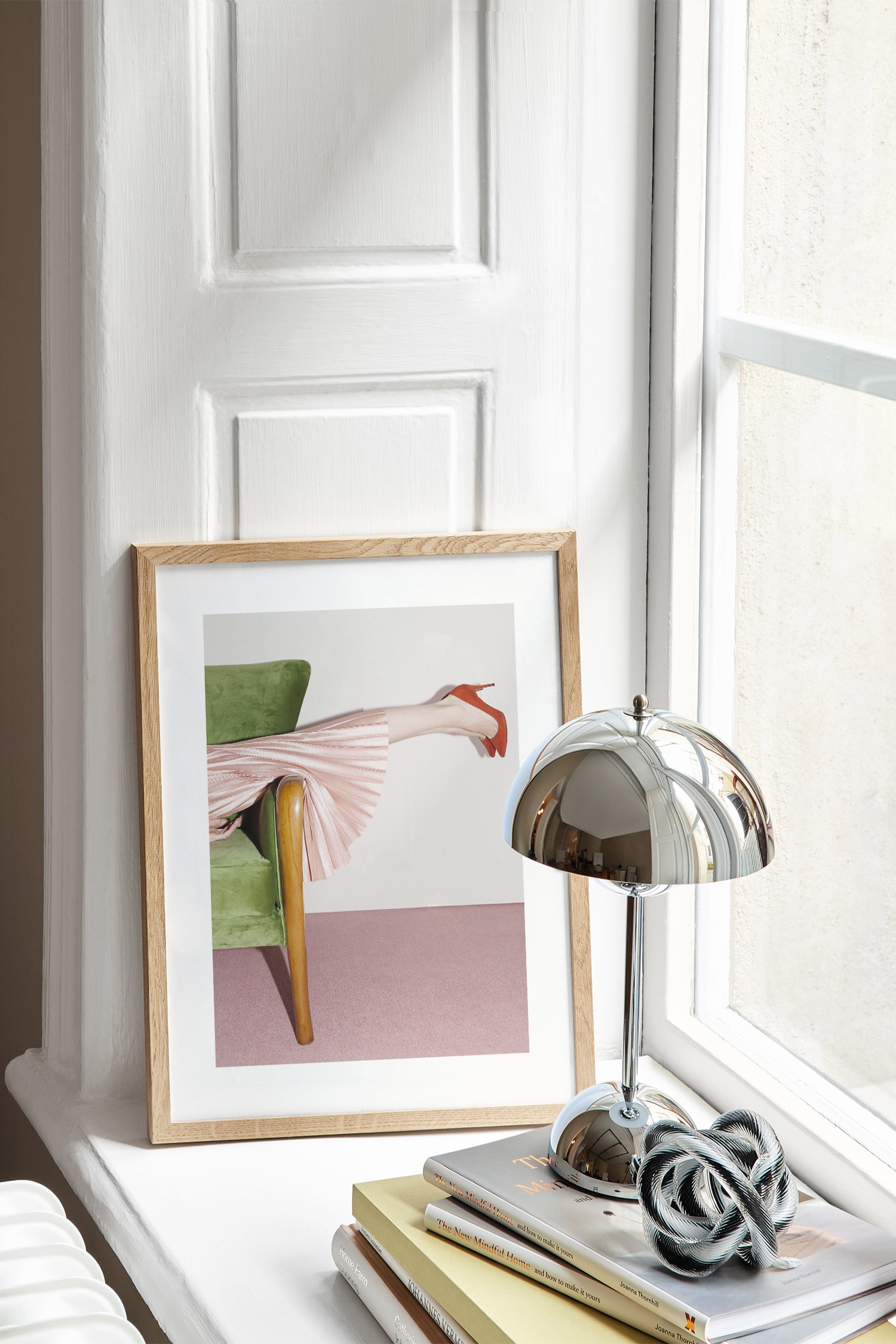 Couchsurfing Plakat - Pink/grøn