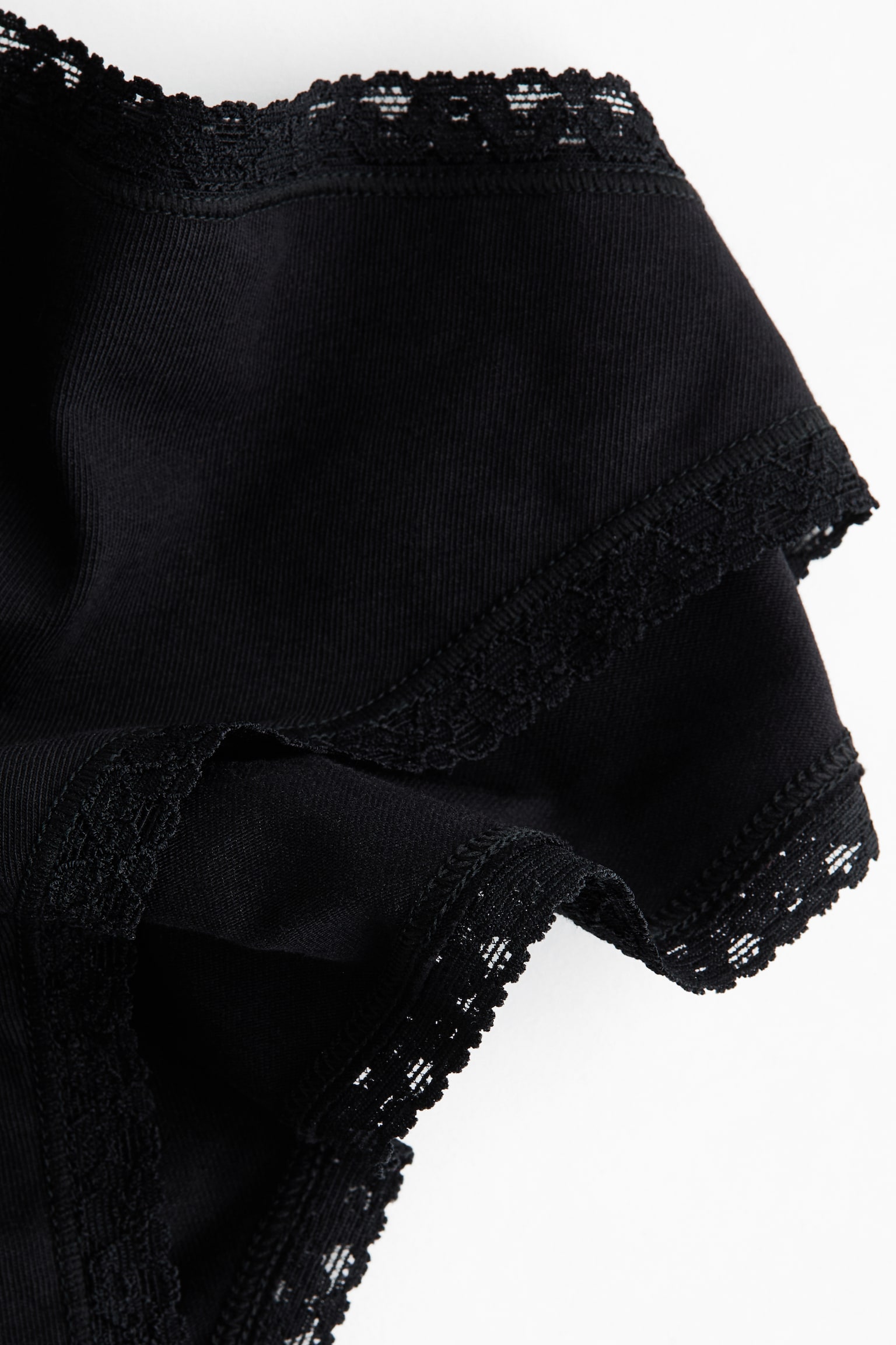 Pet pari pamučnih gaćica - Crna/Mornarsko plava/ružičasta - 2