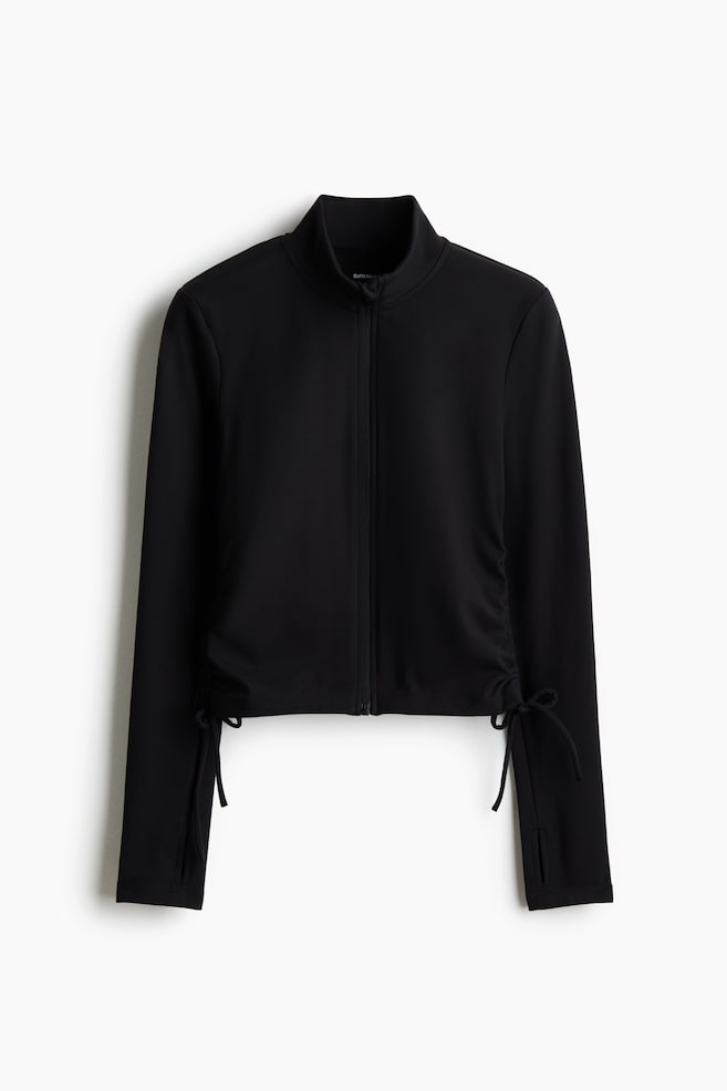 Sports jacket with SoftMove™ - Black/Truffle grey - 1