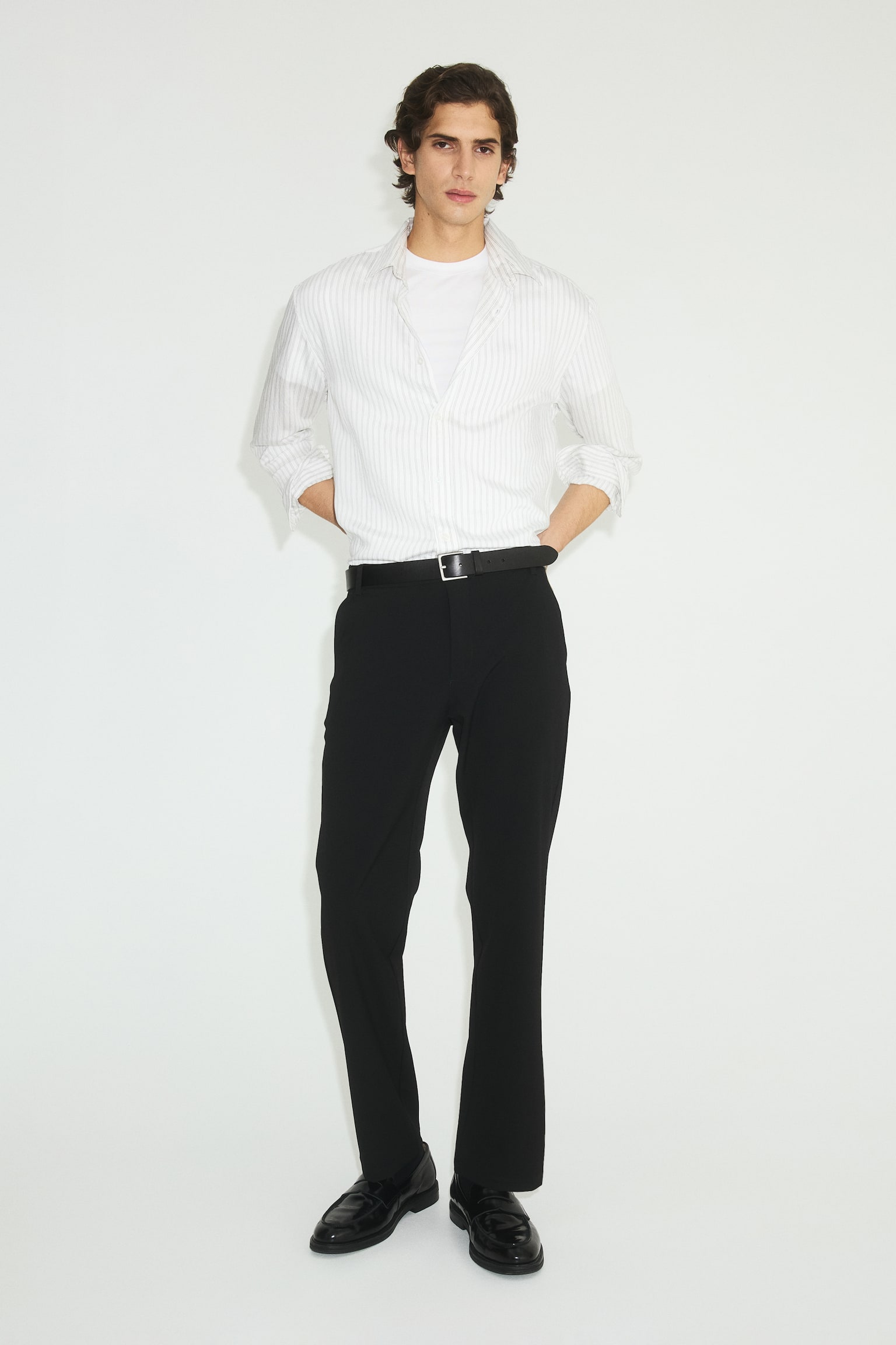 Four-way Stretch Chinos - Black/Navy blue/Dark grey - 1