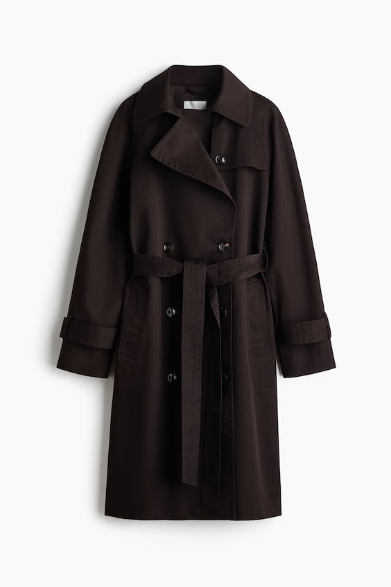 H&M Tie-Belt Trench Coat