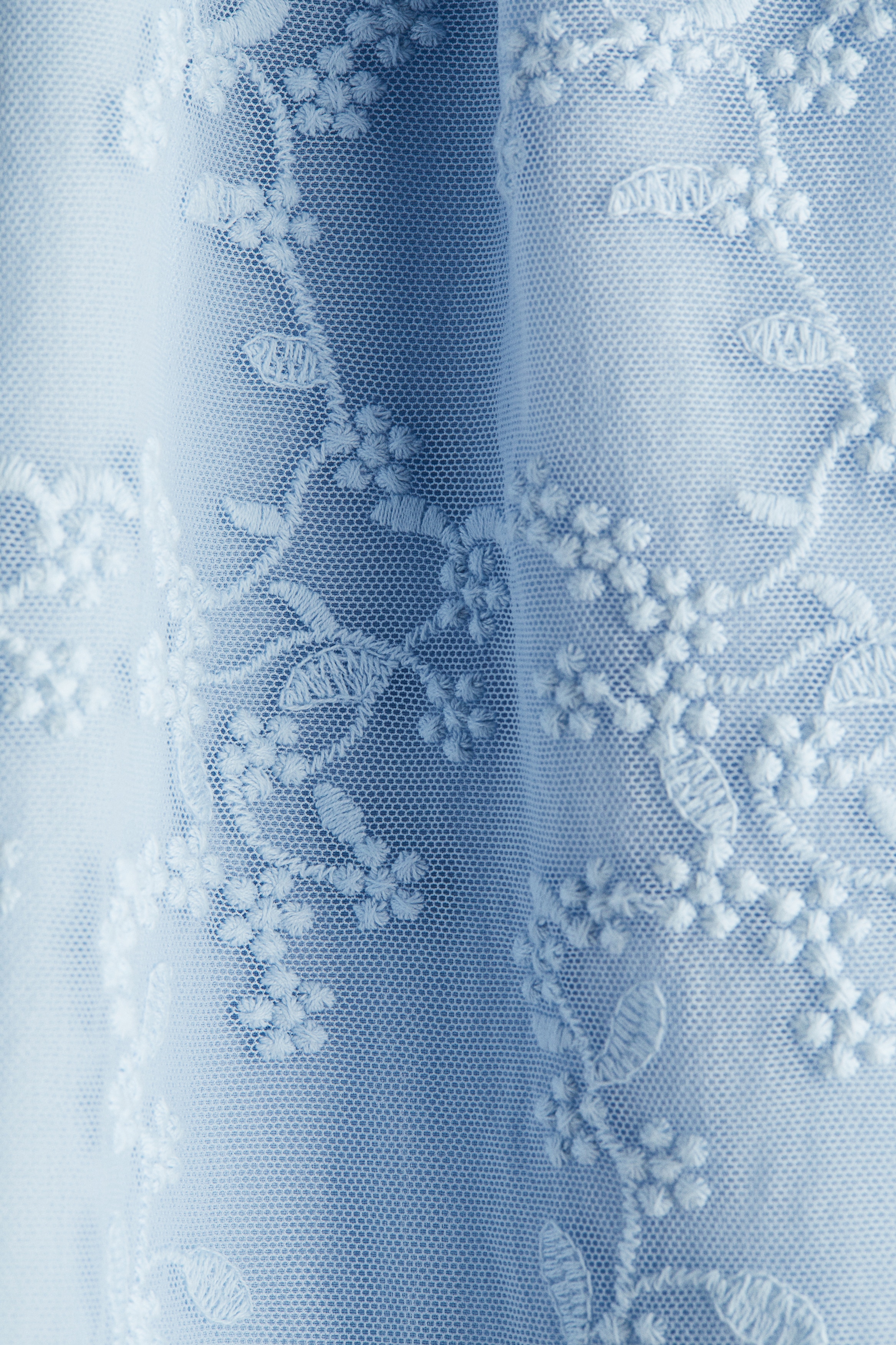 A-Line Lace Dress - White
