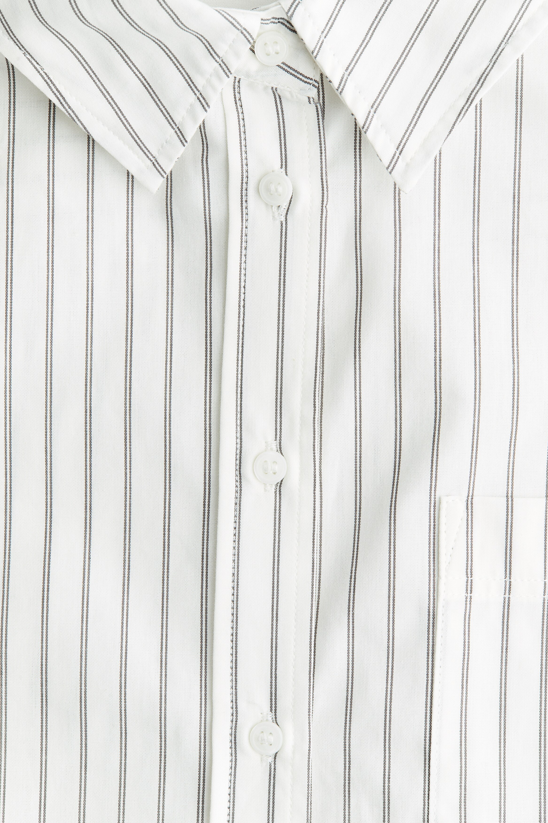 Oversized cotton shirt