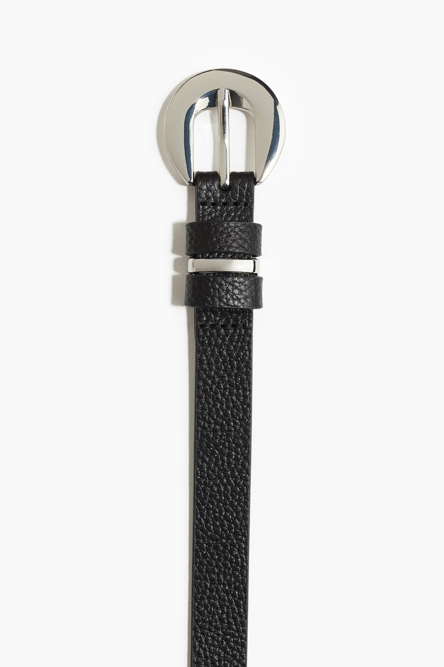Leather belt - Negro - 2