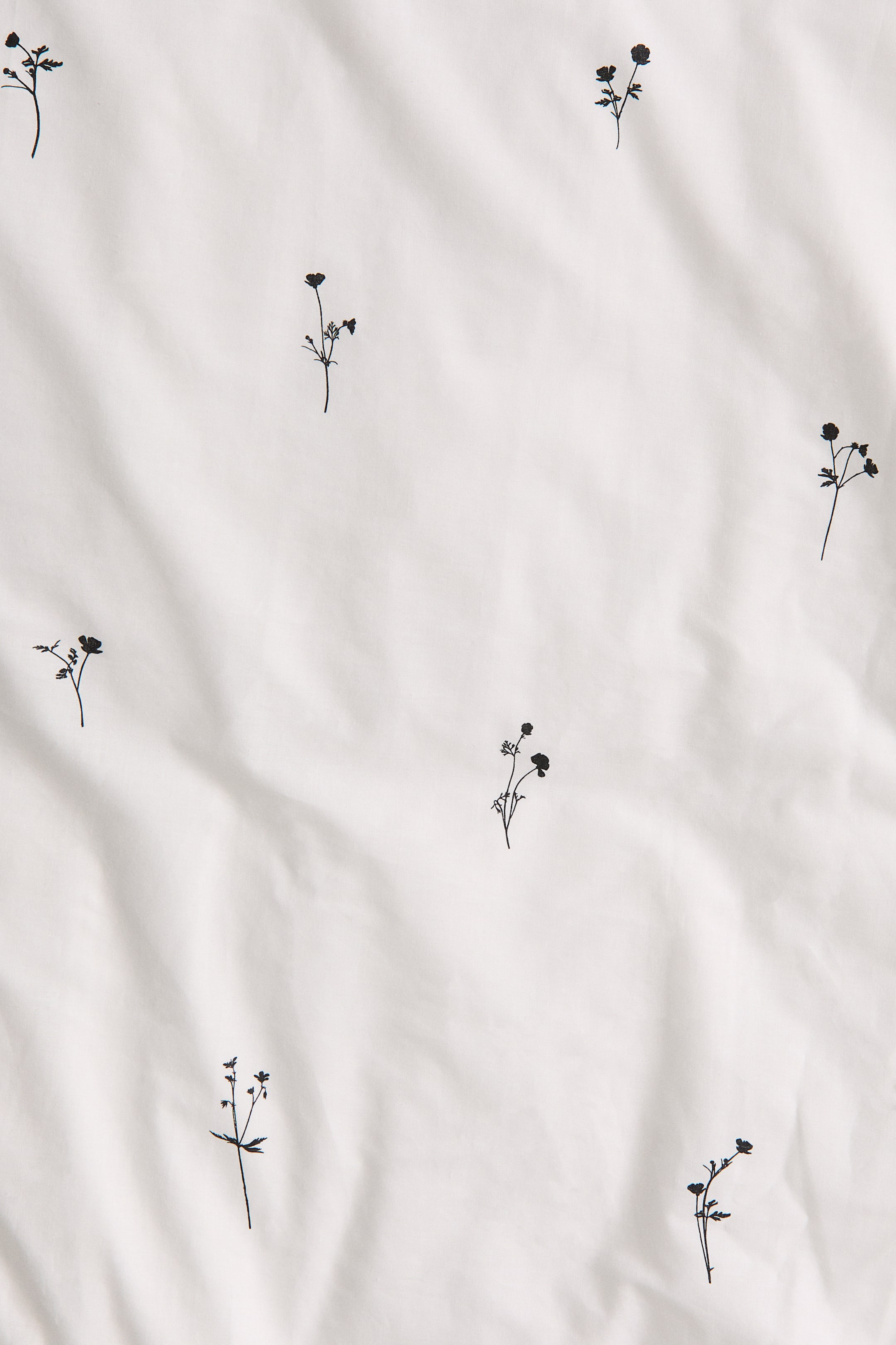 Patterned Cotton King/Queen Duvet Cover Set