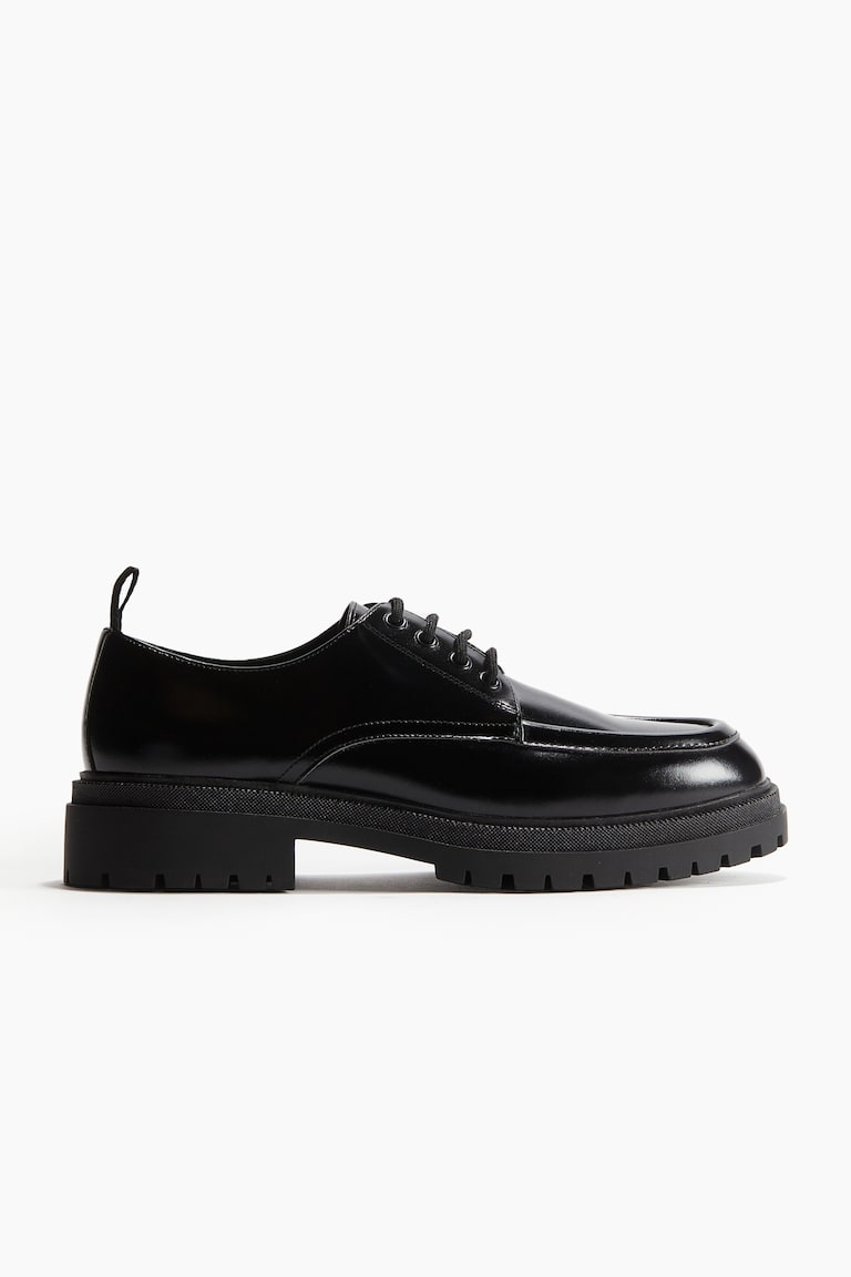 Derbys à semelle épaisse Noir HOMME H&M FR