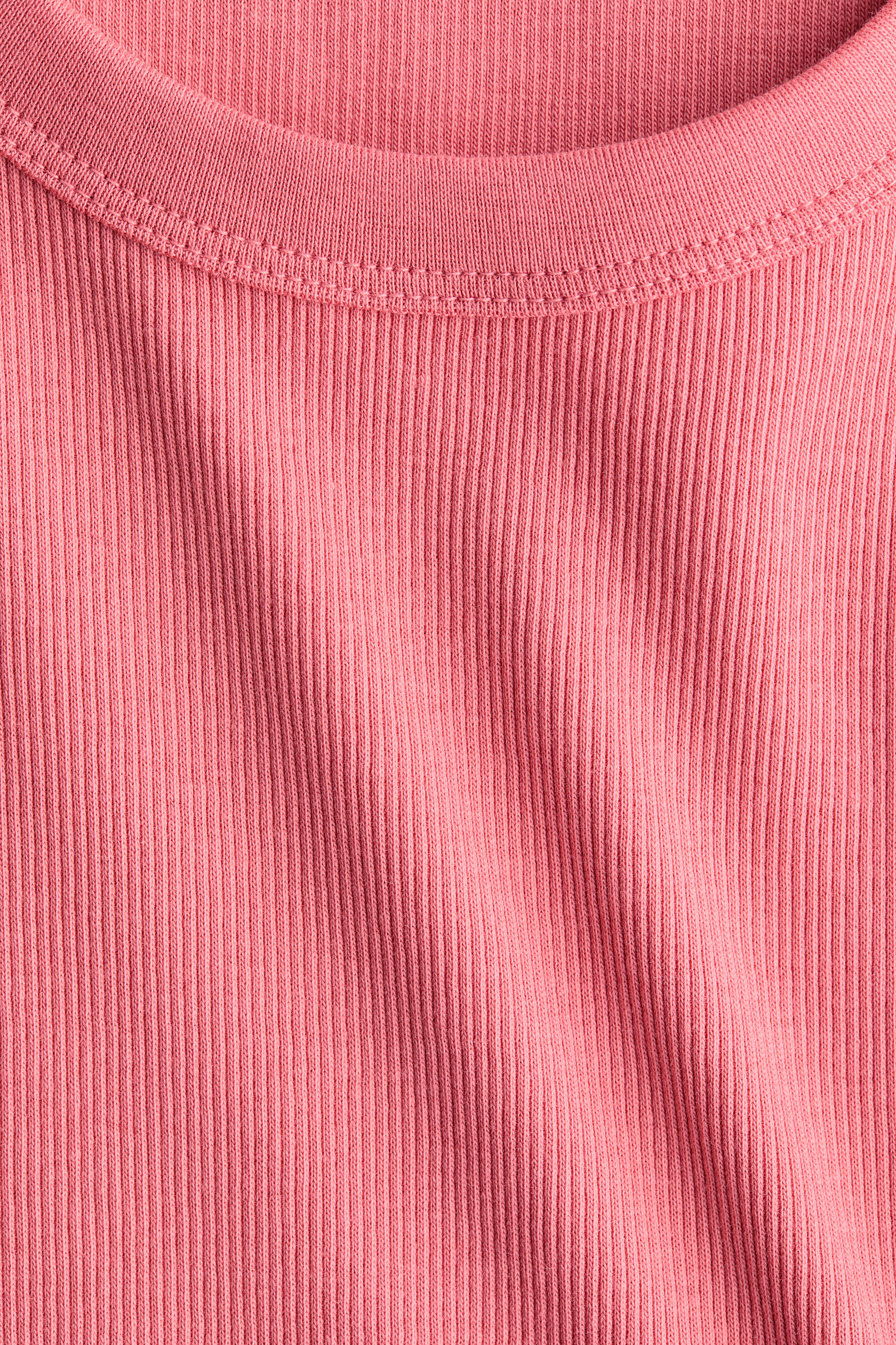 Ribbed vest top