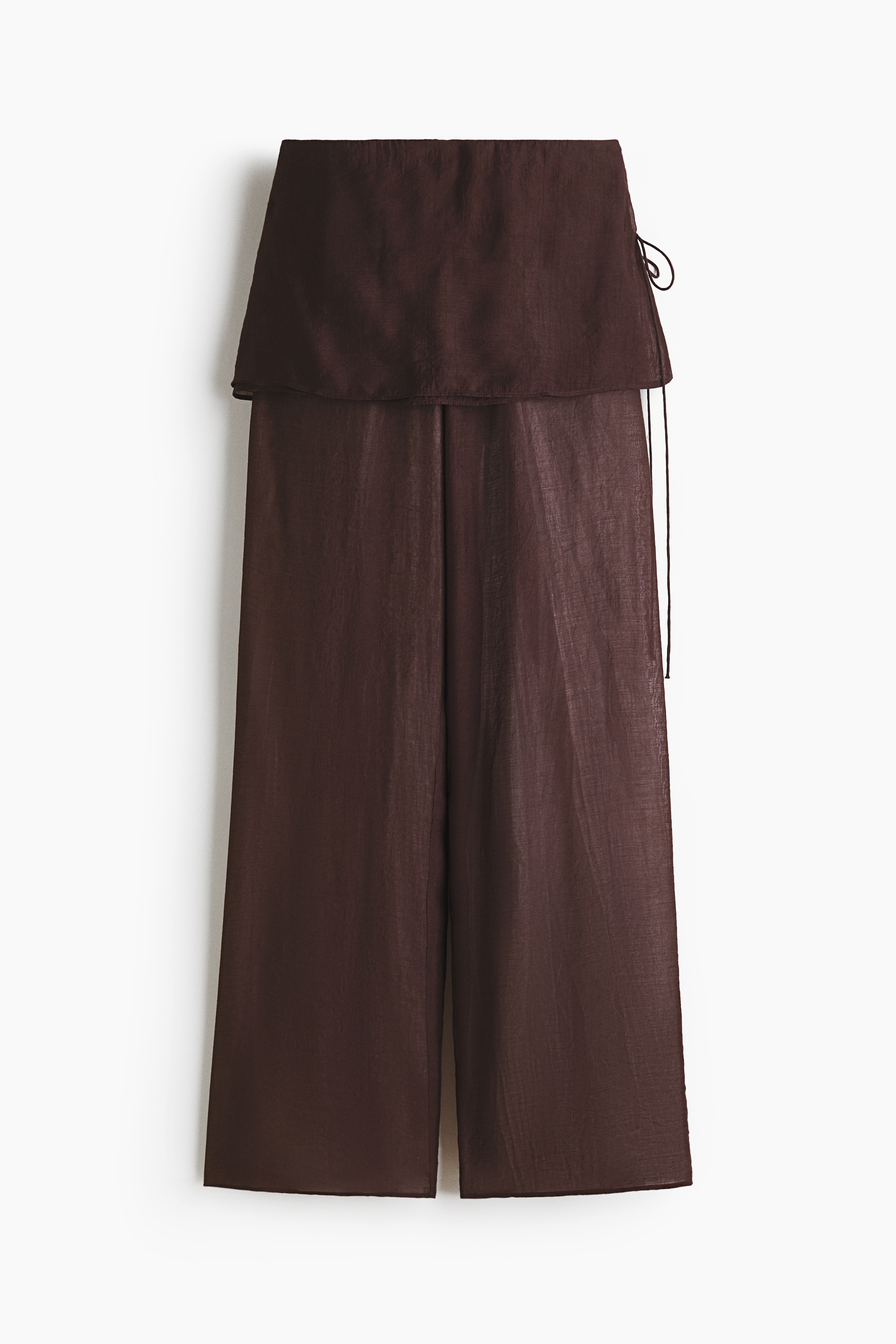 Pantalon avec jupe superposée