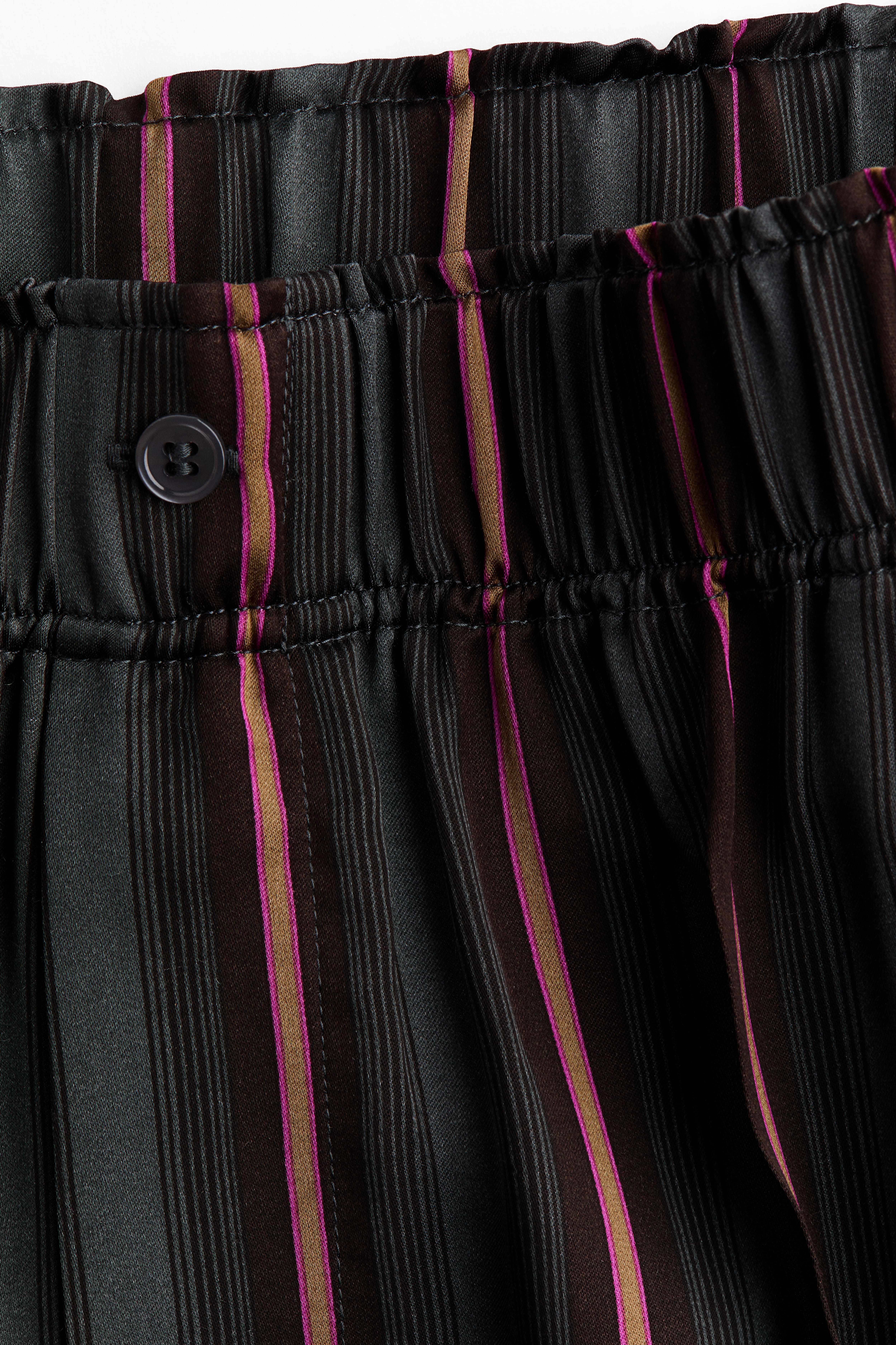 Satin Pull-On Pants
