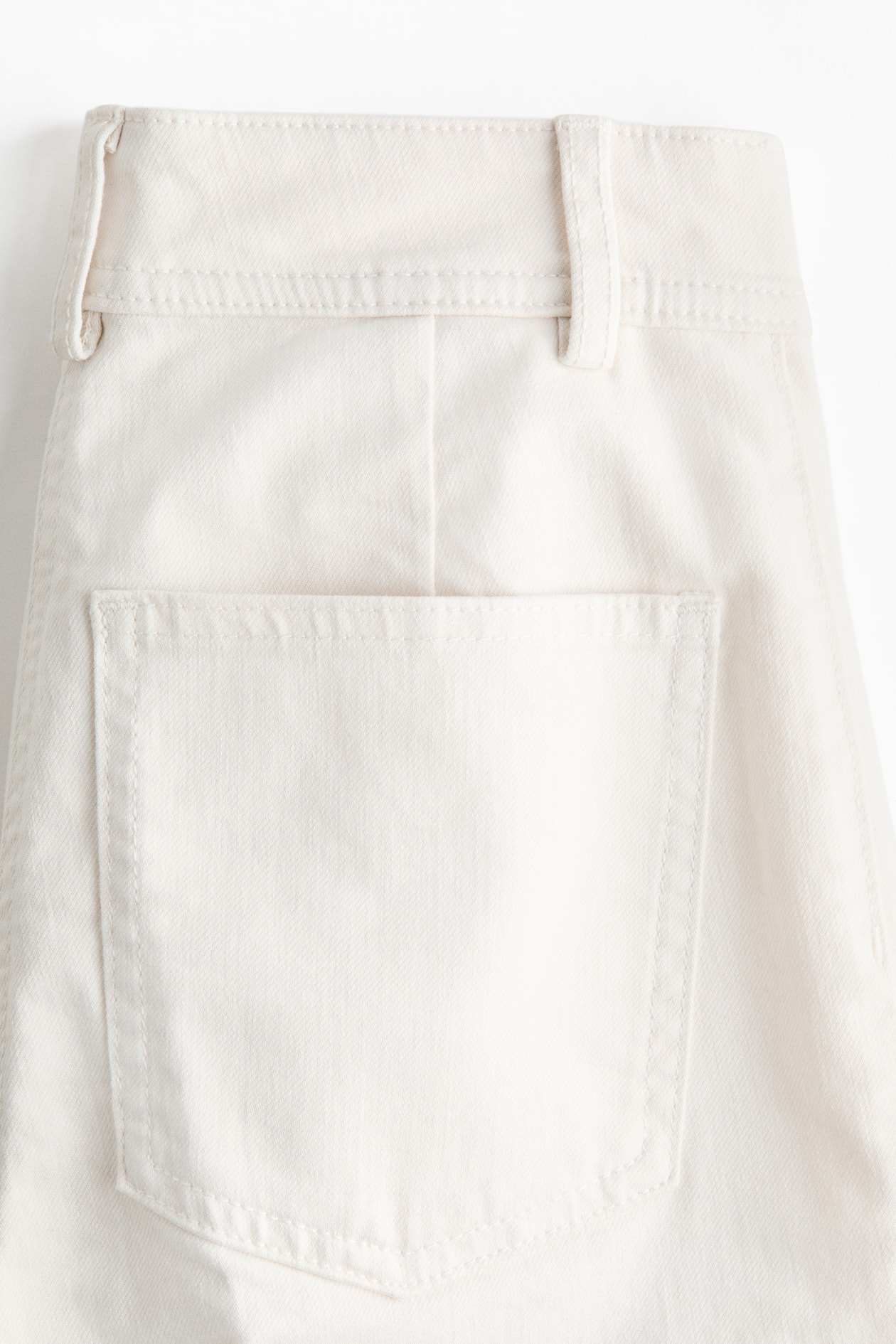 Flared ankle-length trousers - image 3