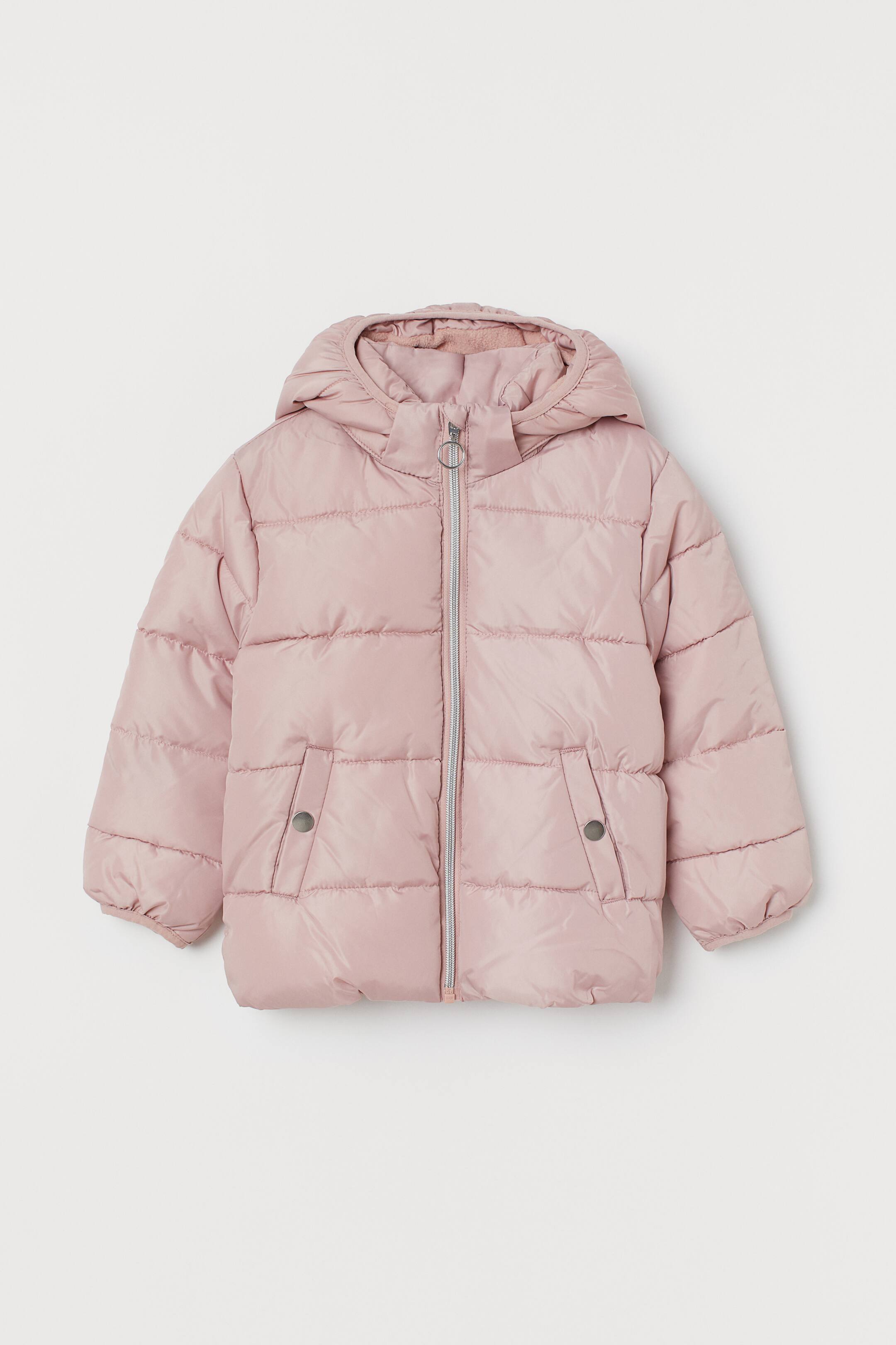 Grotere afbeelding bekijken: Gewatteerde jas - Lichtroze - KINDEREN | H&M BE 1