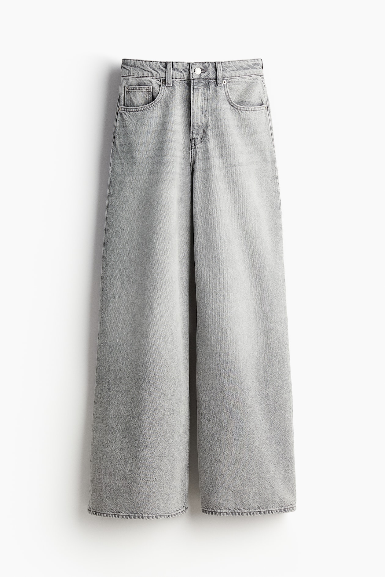 Wide-Cut Jeans