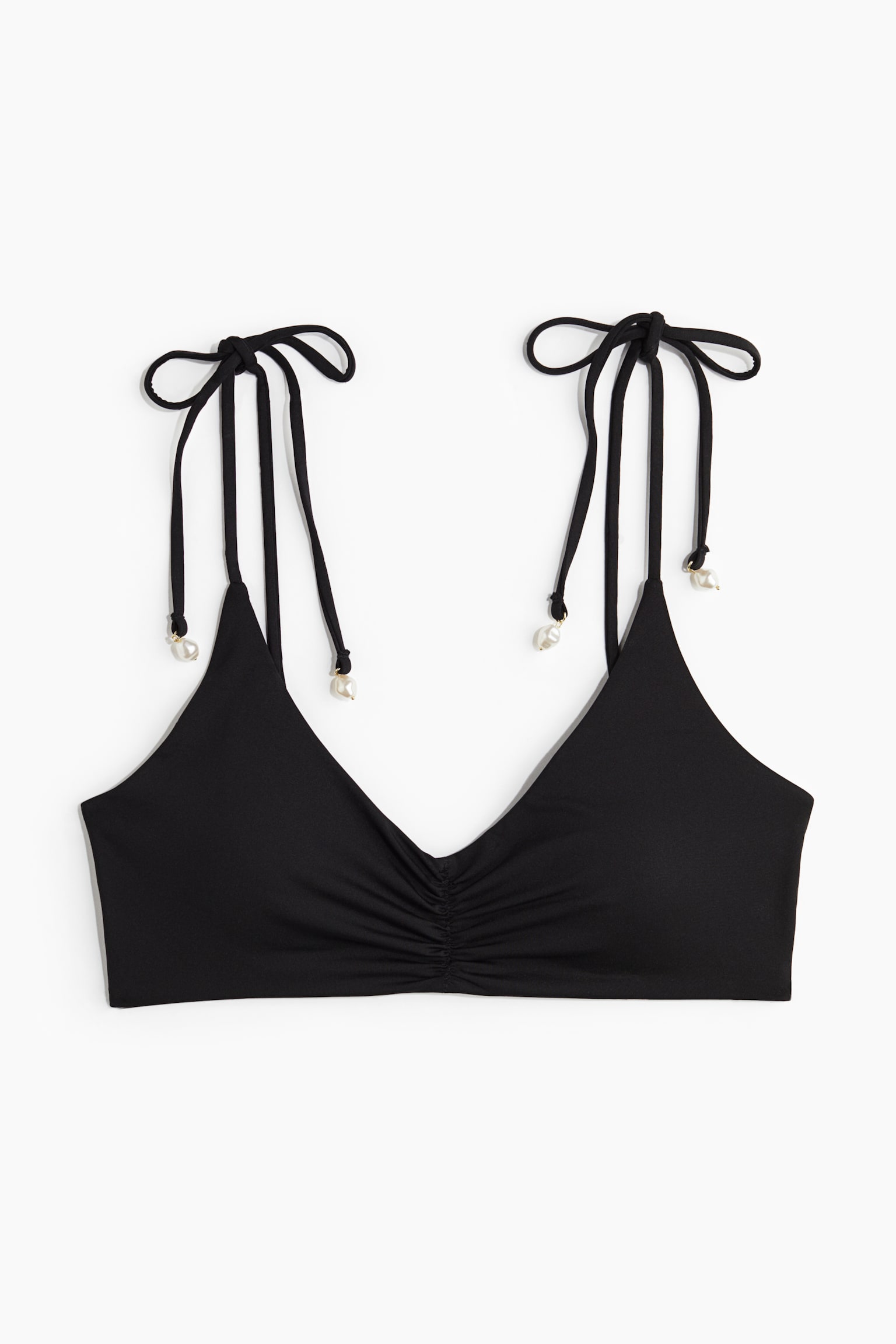 Padded bikini top - Black - 2