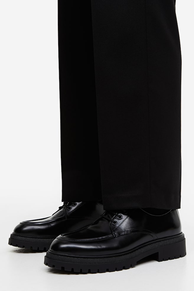 Chunky Derby shoes - Black - 2