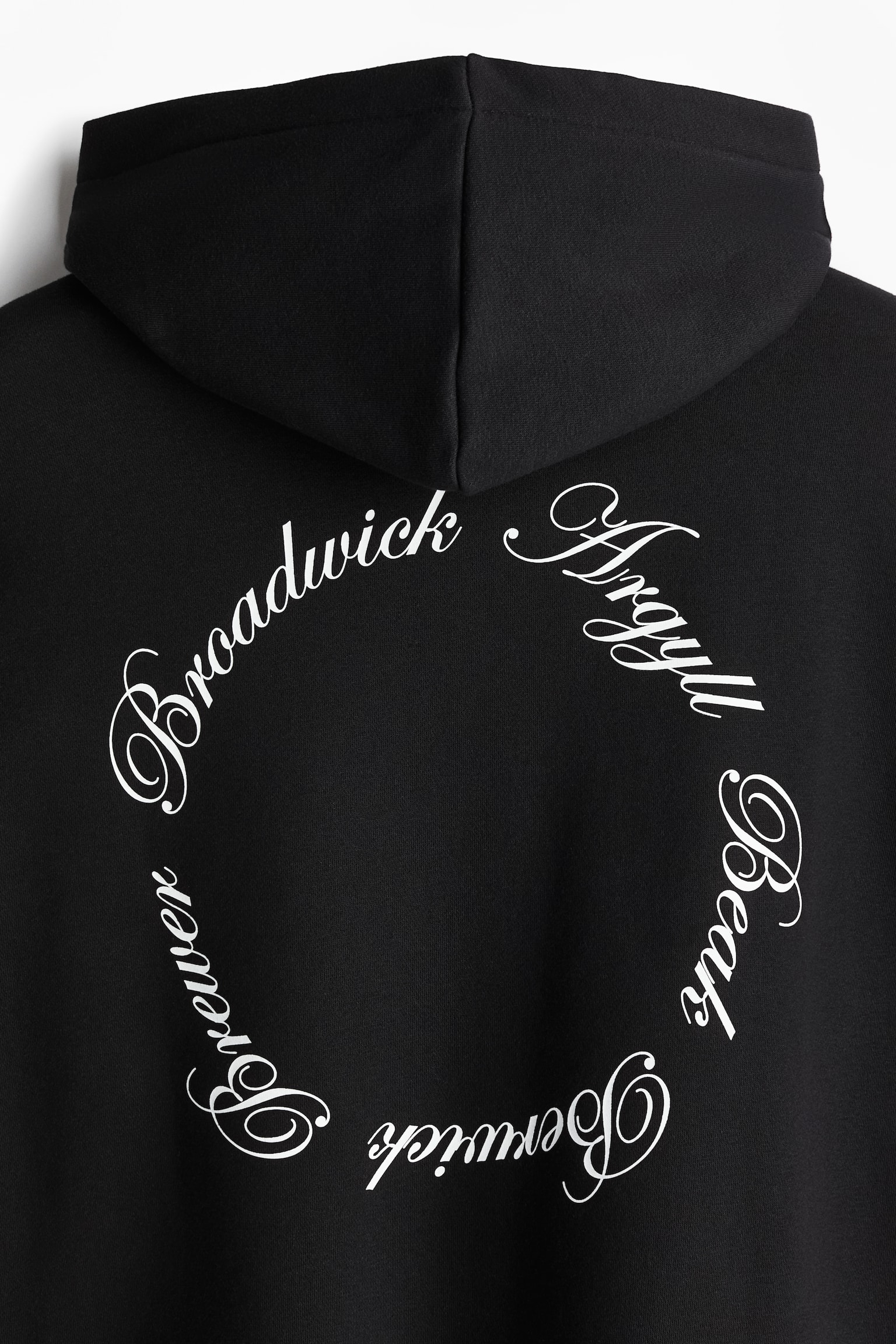 Loose Fit Printed hoodie - Black/Soho Heights/White/Black/Dark grey/Soho/Cream - 8