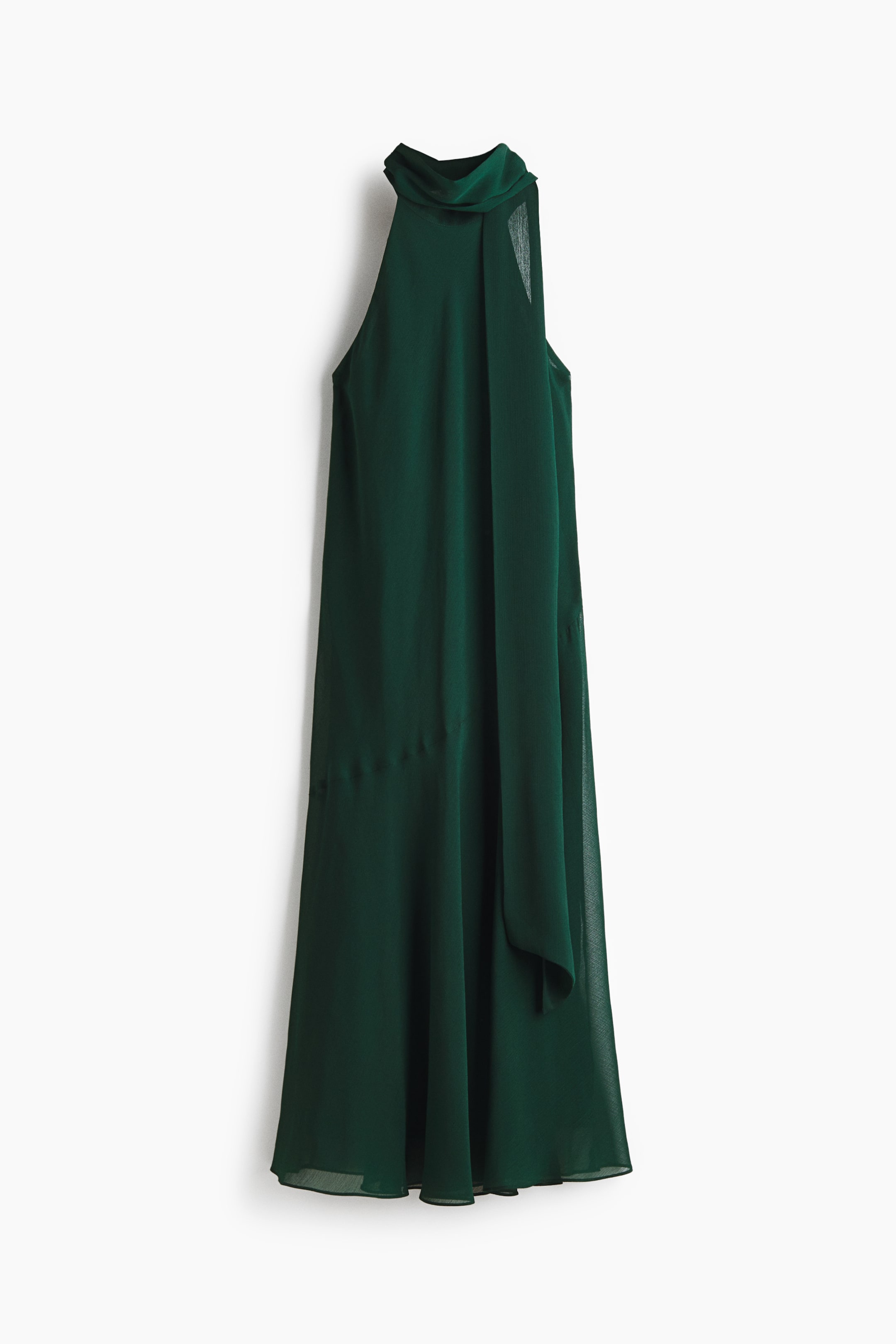 View larger image: Scarf-Detail Dress - Dark green - Ladies | H&M PH 5