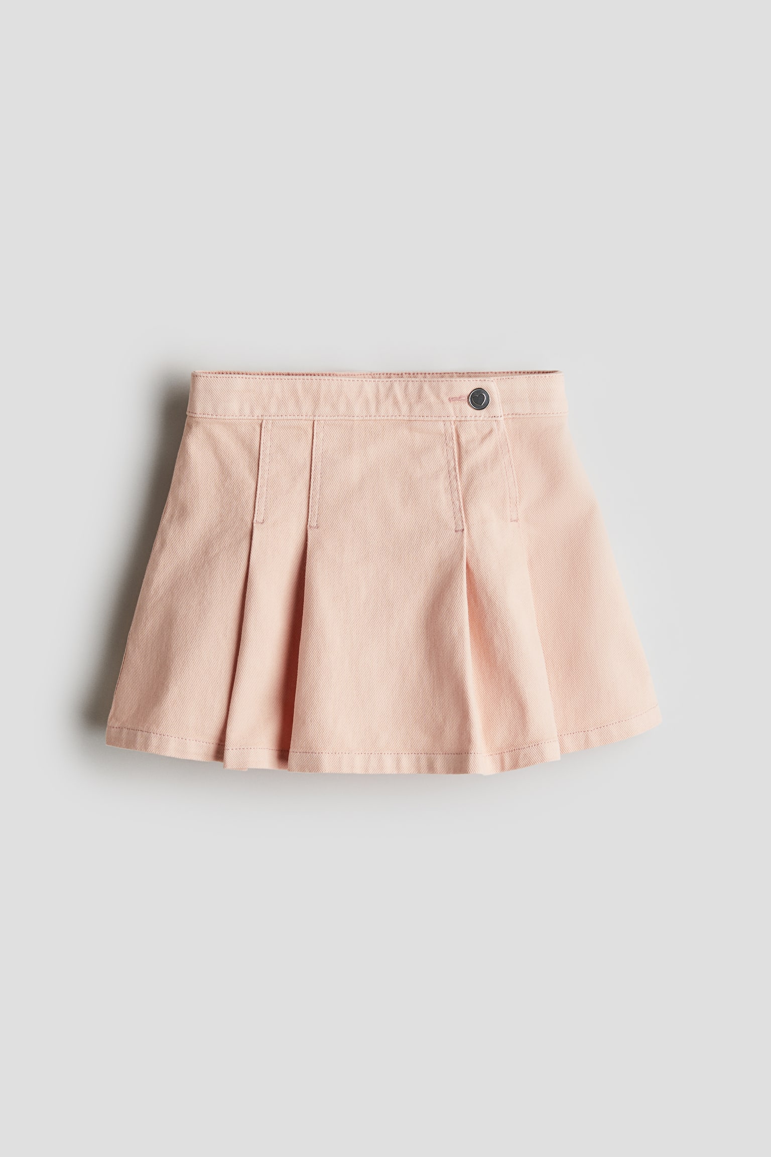 Pleated skirt - Pink/White - 1