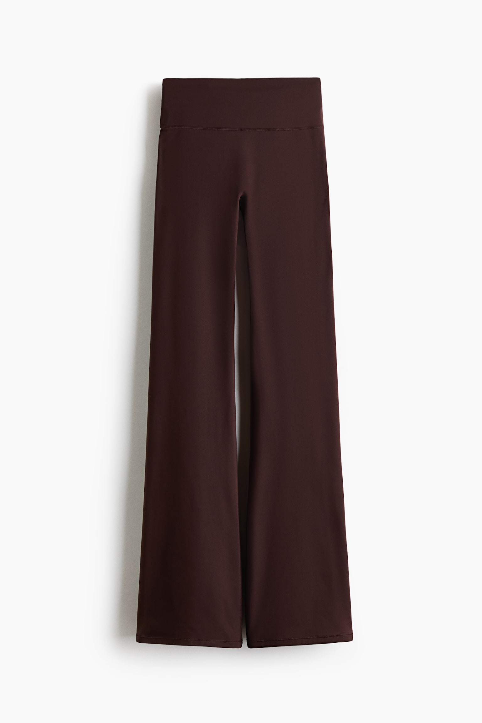 Leggings med SoftMove™ Tall Flared - Varmbrun/Svart