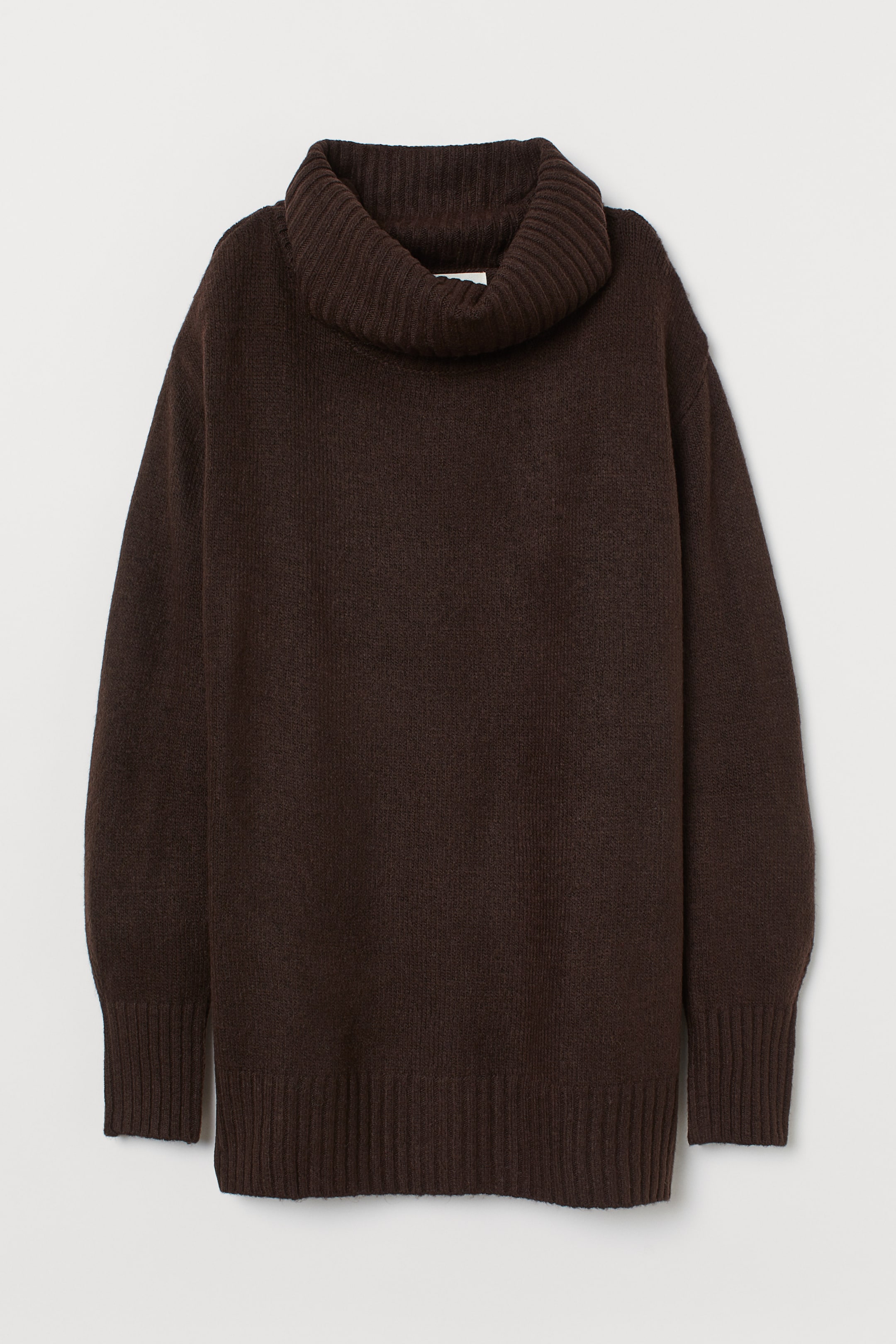 Agrandir l'image: Pull col roulé - Marron foncé - FEMME | H&M FR 1