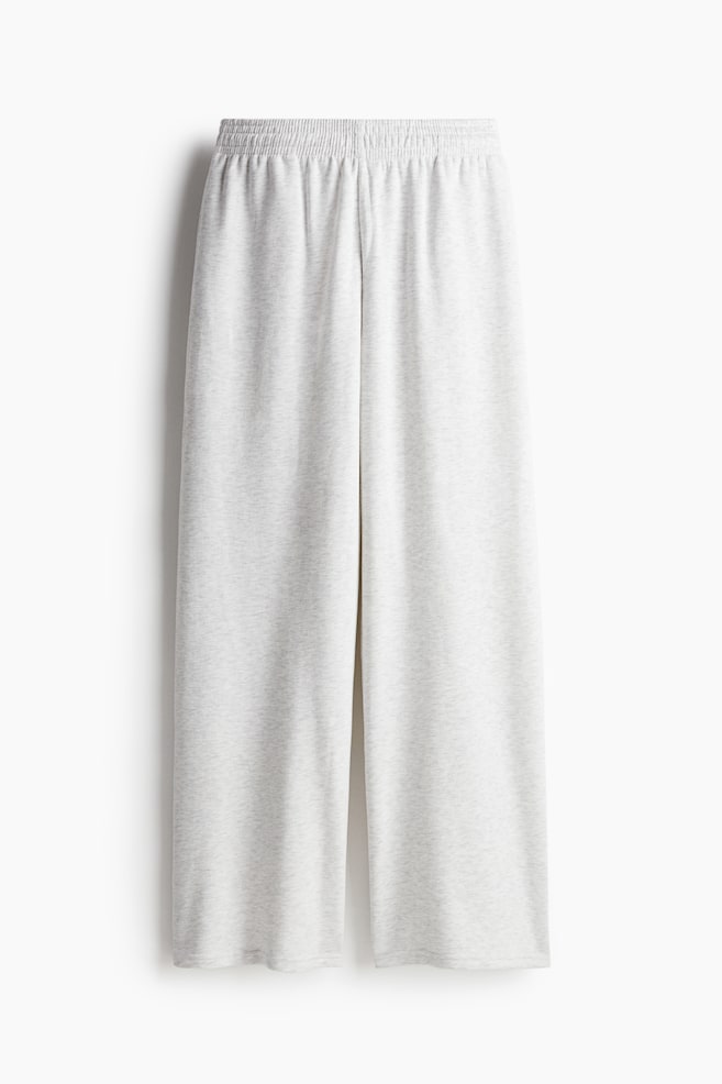 Wide joggers - Light grey/Light pink/Light blue/Black - 1