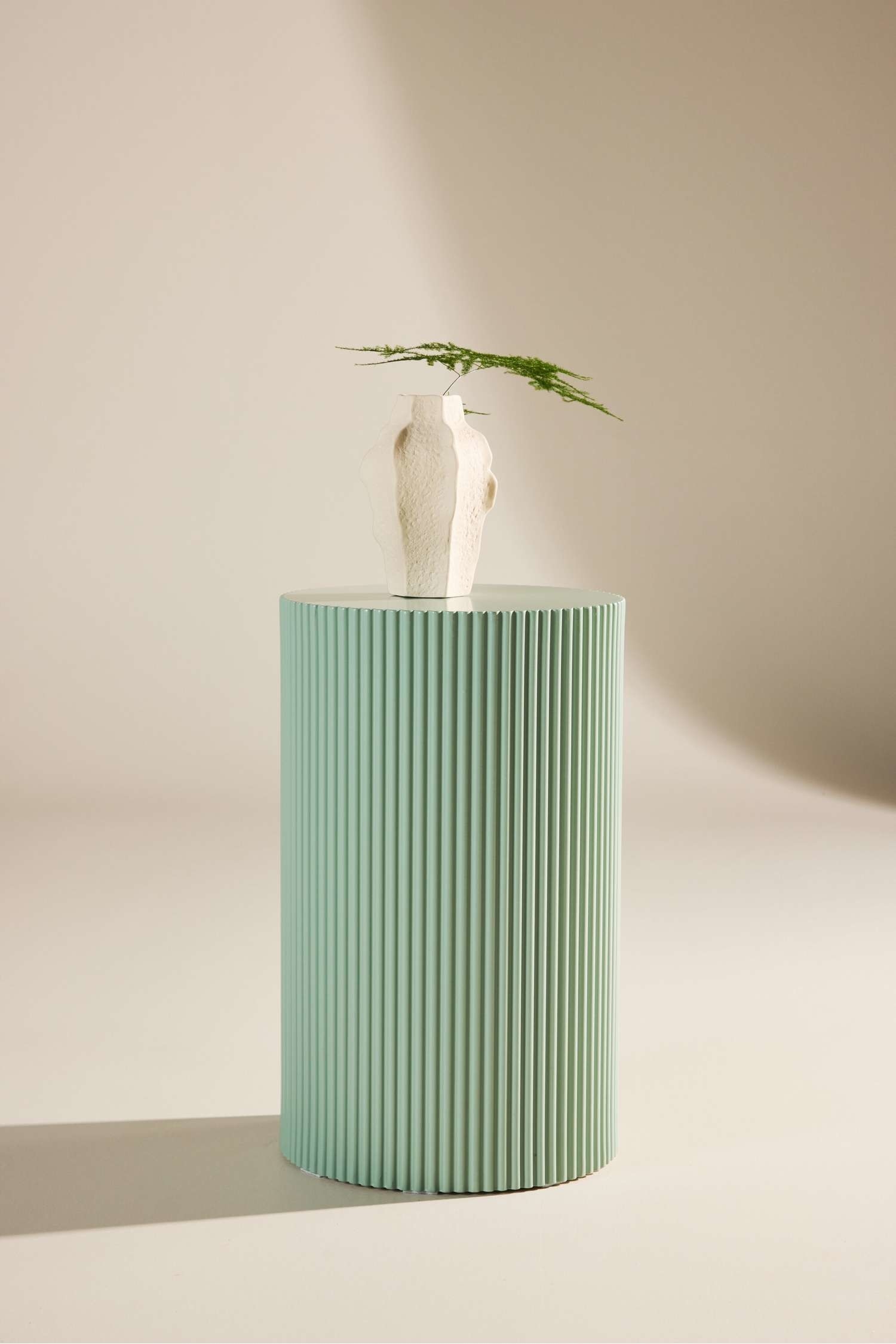 Lenox Sidebord - Mdf, Lysegrøn/Mdf, Bourgogne/Mdf, Gul