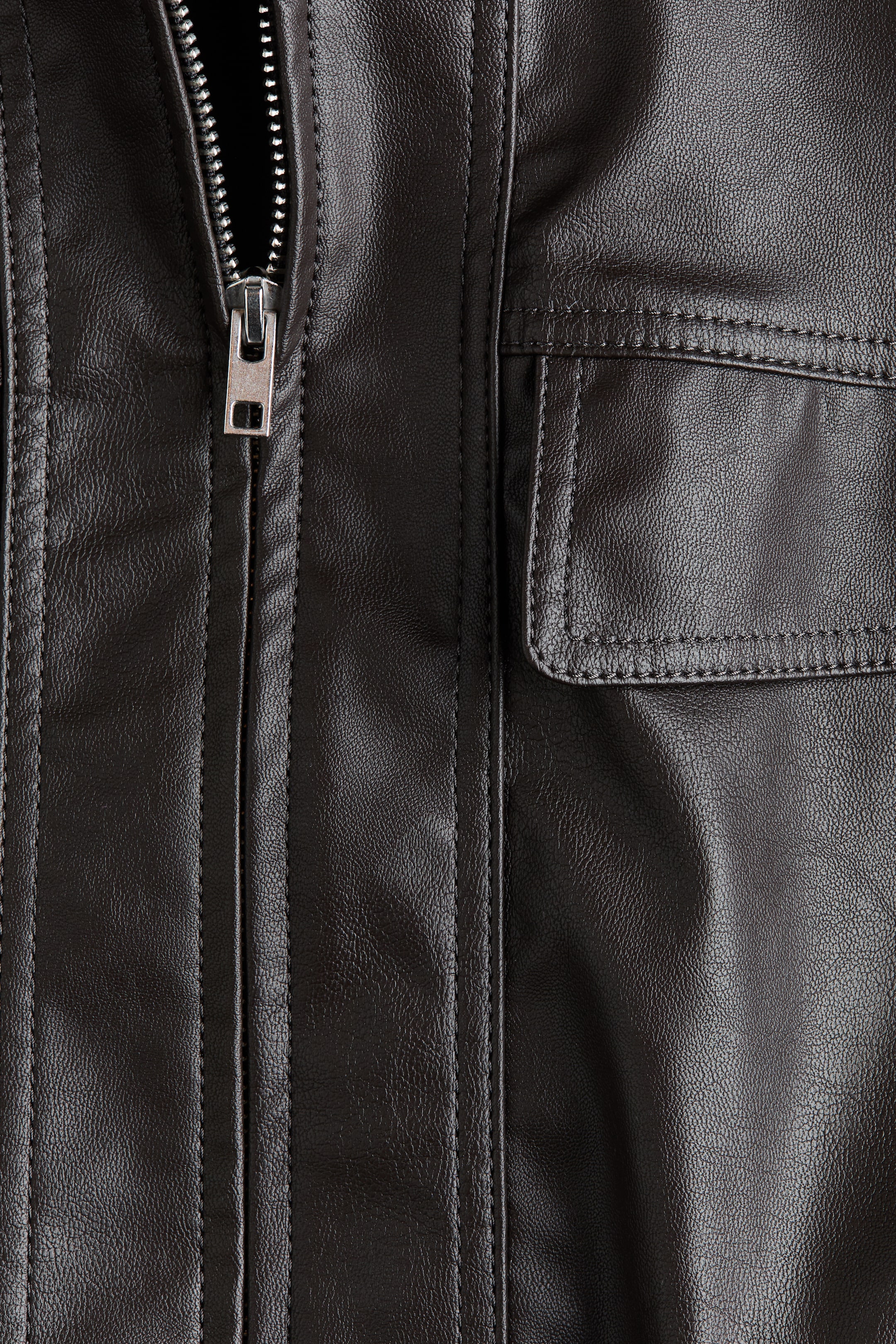 Женские куртки H&M Oversized Coated Jacket — фото 6