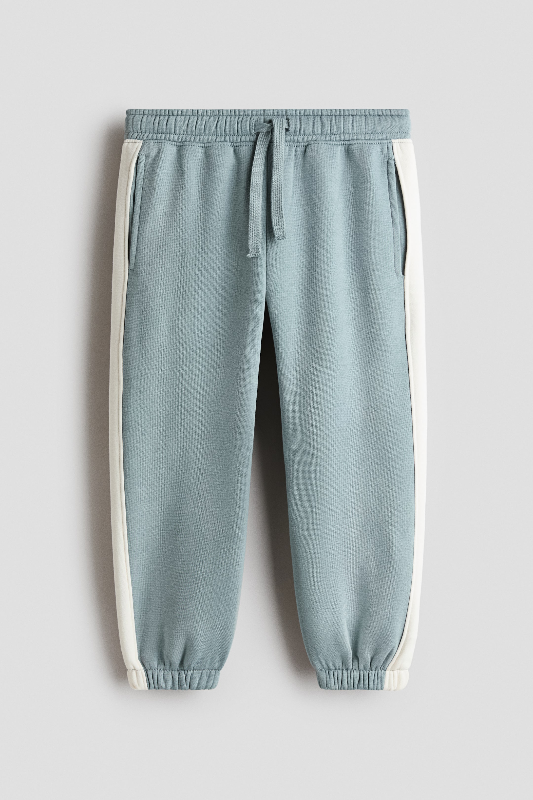 View larger image: Brushed-inside joggers - Dusty turquoise - Kids | H&M 1