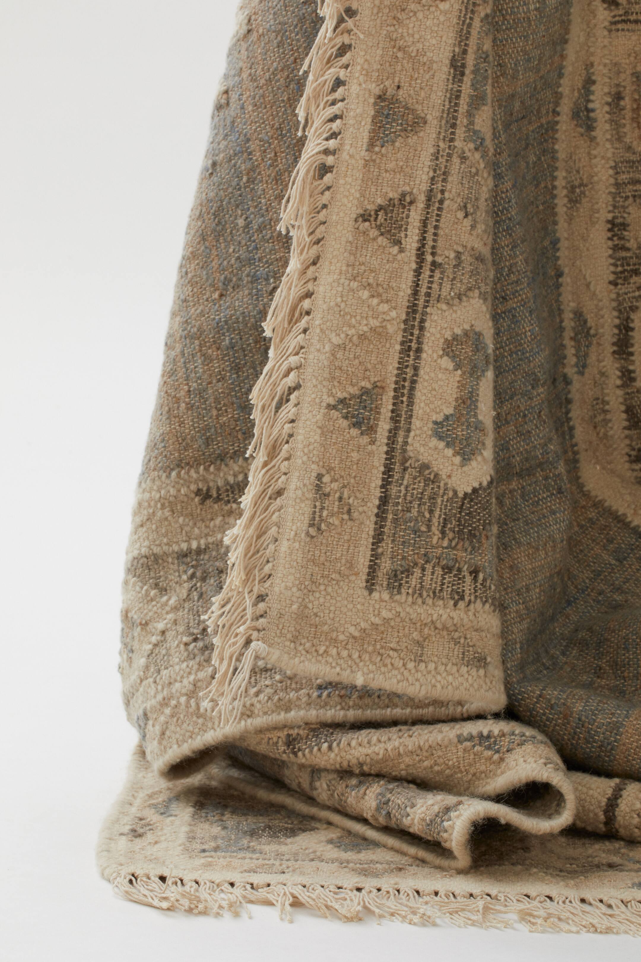 Hm Rug Kelim Wool-blend kelim rug - Greige/Patterned - Home All | H&M GB