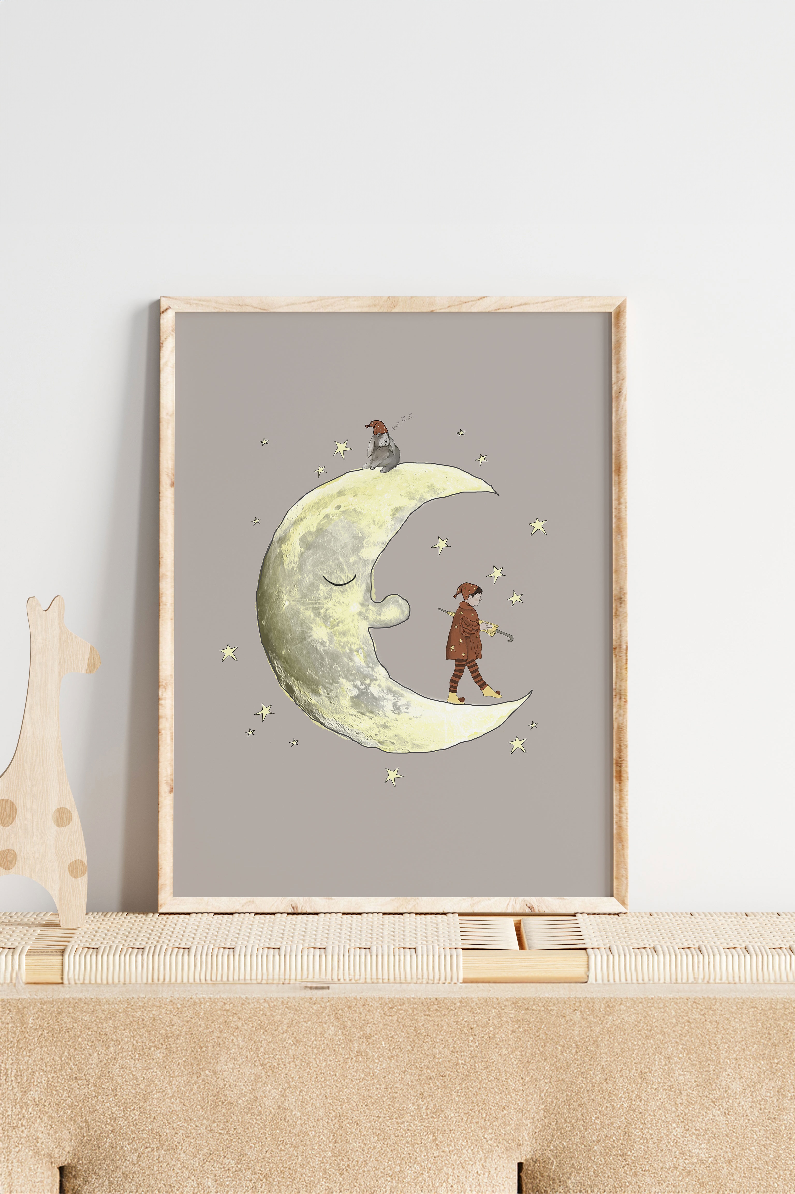 Babykunst - Ole Lukøje - Warmgrau